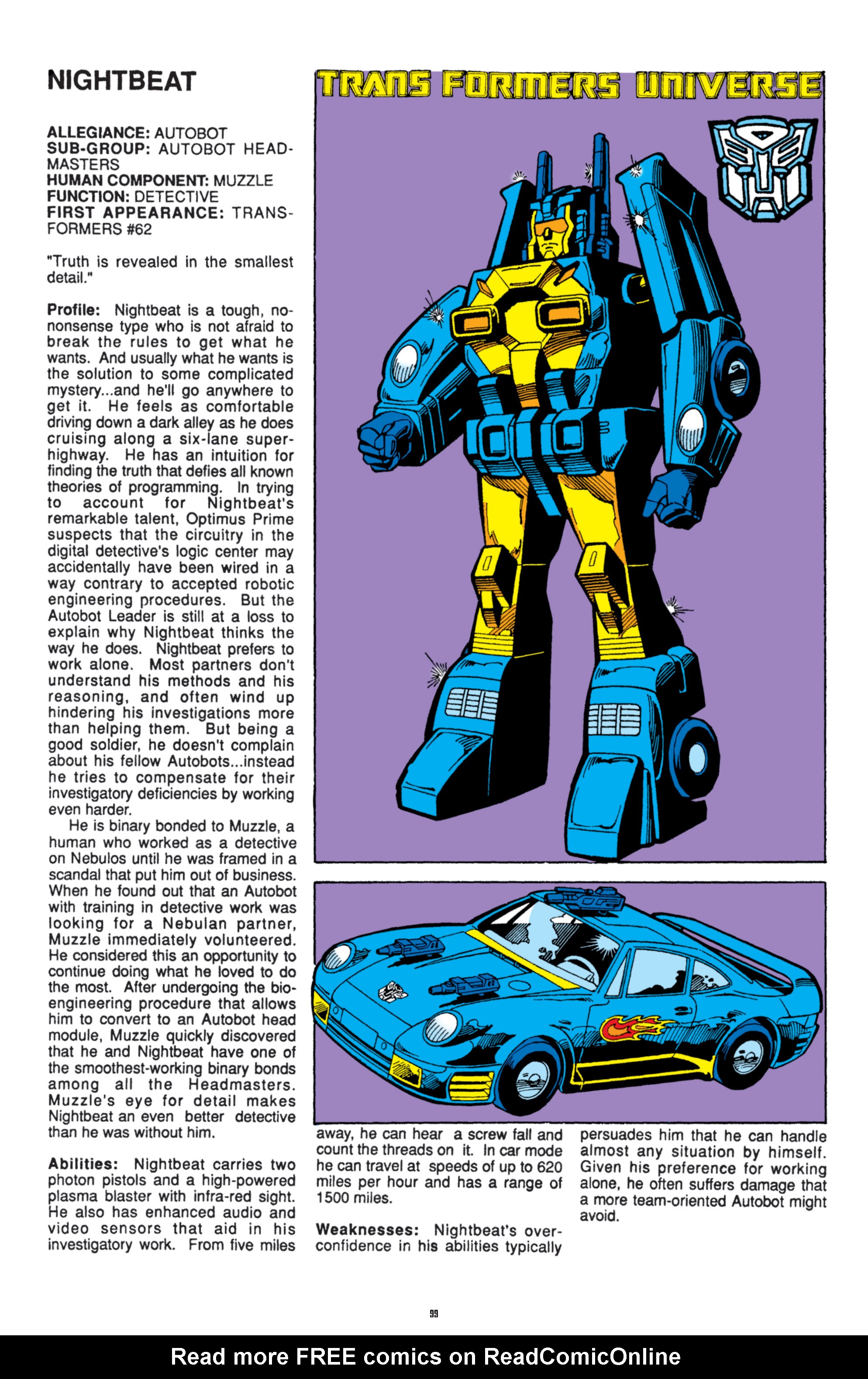 Read online The Transformers Classics comic -  Issue # TPB 8 - 98