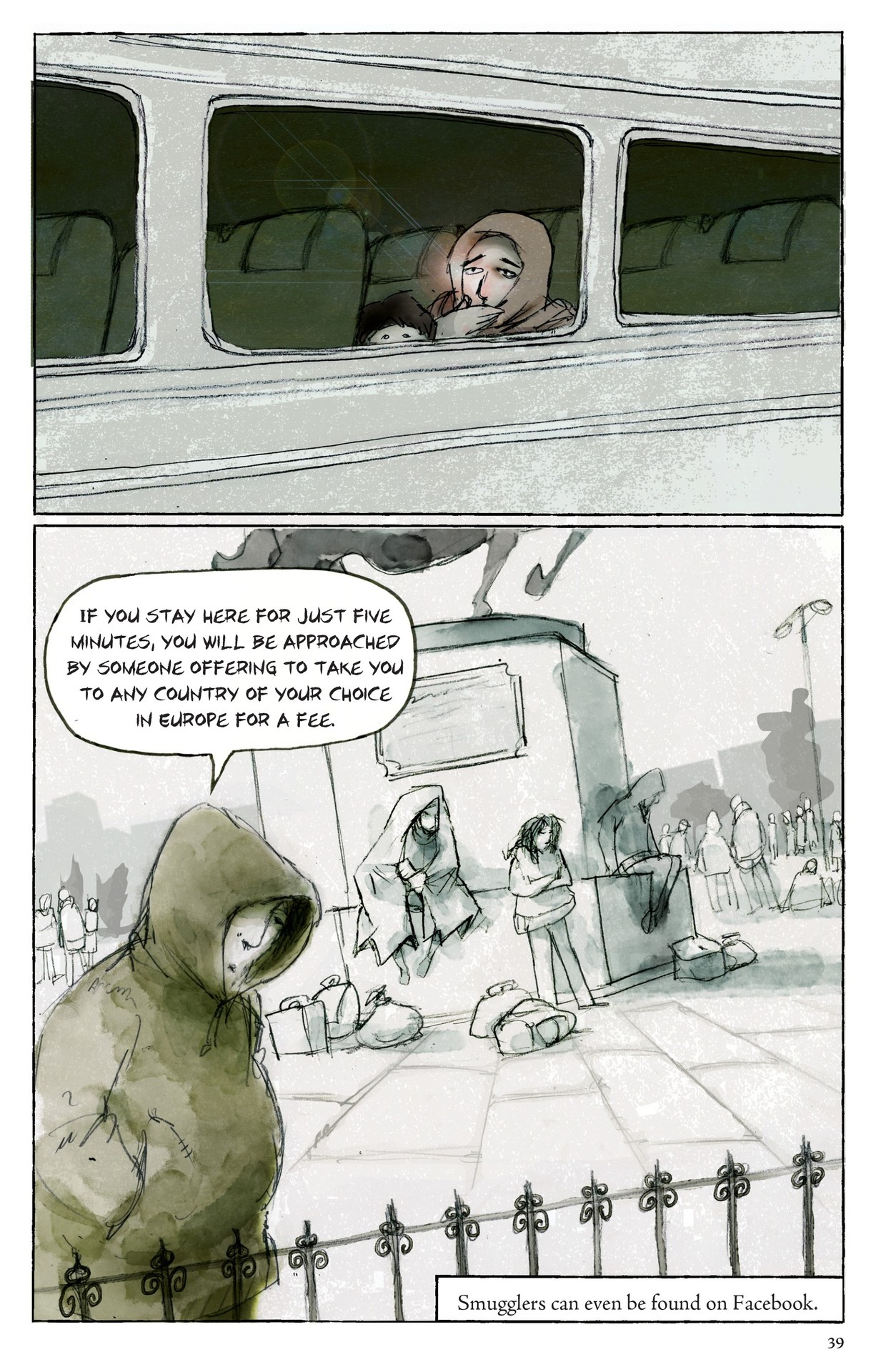 Read online The Unwanted: Stories of the Syrian Refugees comic -  Issue # TPB - 35