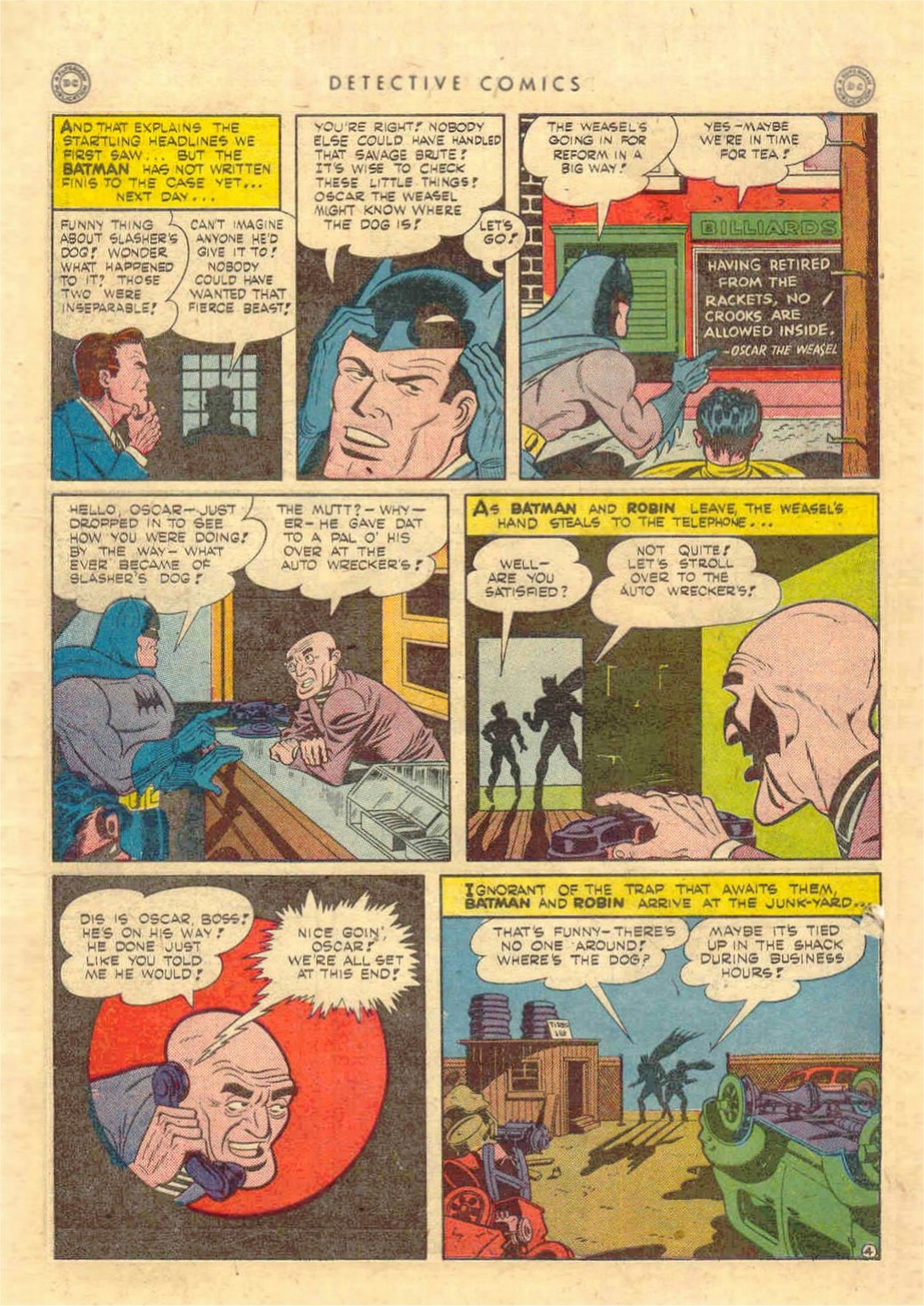 Read online Detective Comics (1937) comic -  Issue #97 - 6