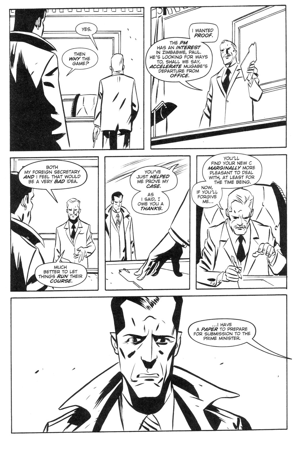 Read online Queen & Country comic -  Issue #24 - 26