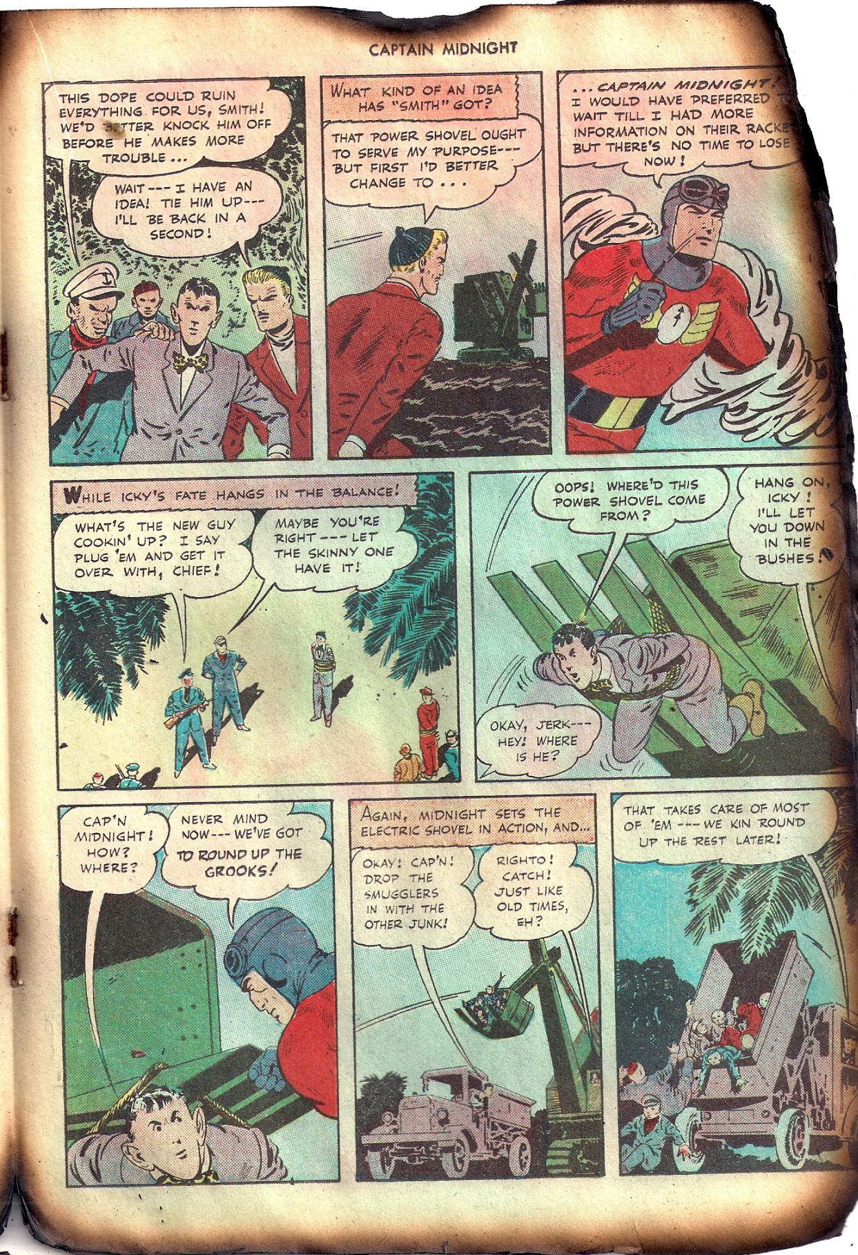 Read online Captain Midnight (1942) comic -  Issue #33 - 19
