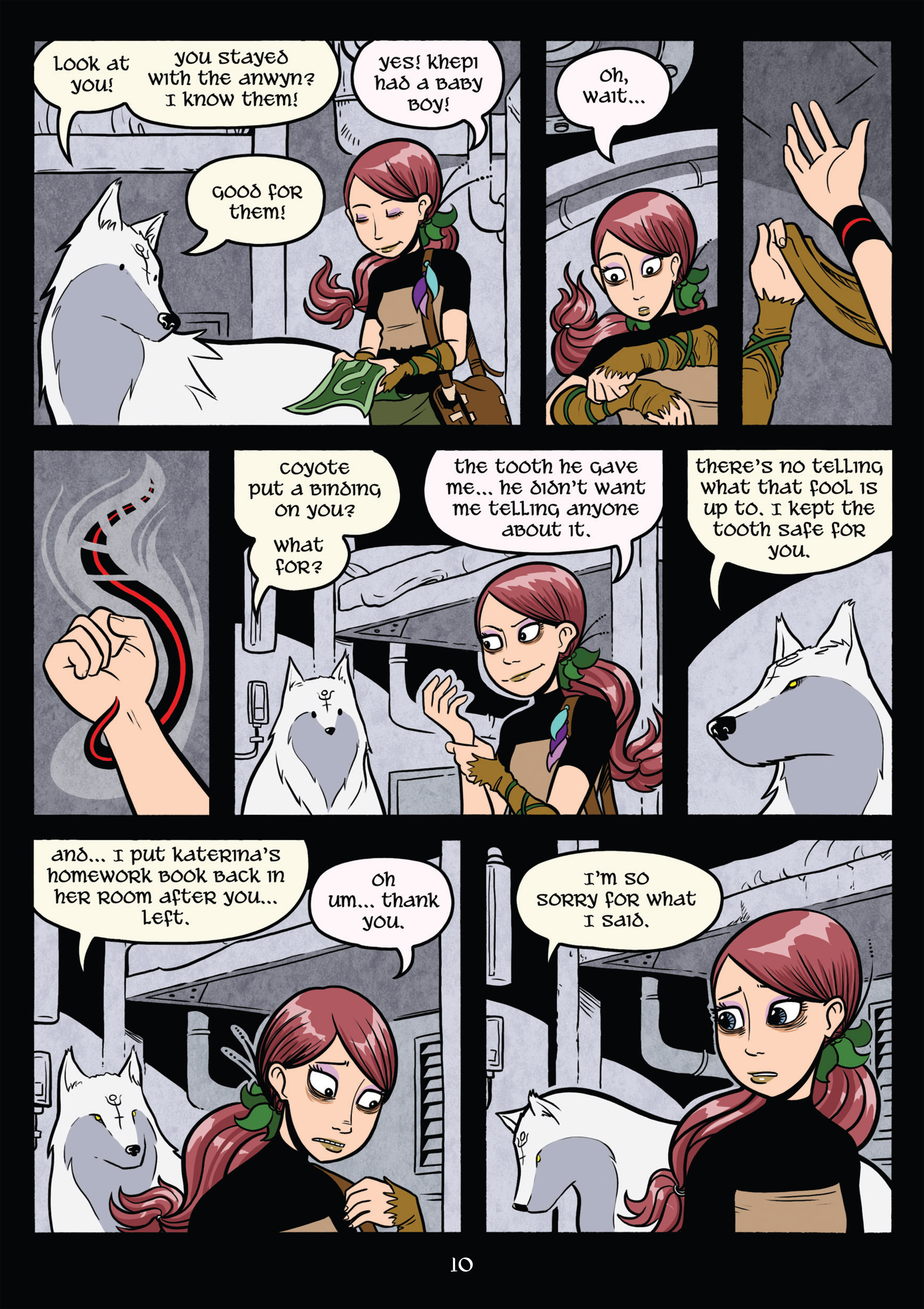 Read online Gunnerkrigg Court comic -  Issue # TPB 4 (Part 1) - 10