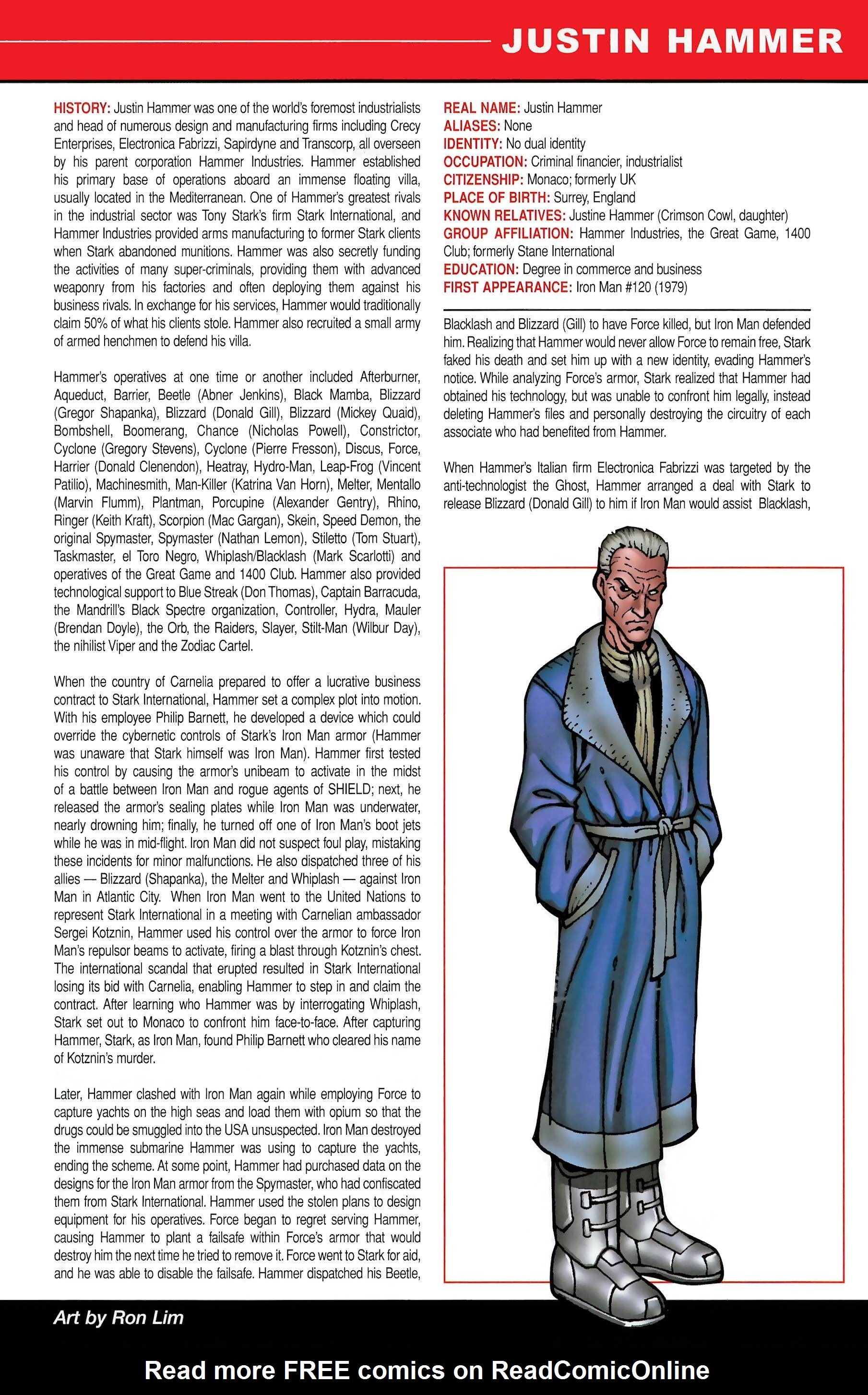 Read online Official Handbook of the Marvel Universe A to Z comic -  Issue # TPB 5 (Part 1) - 13