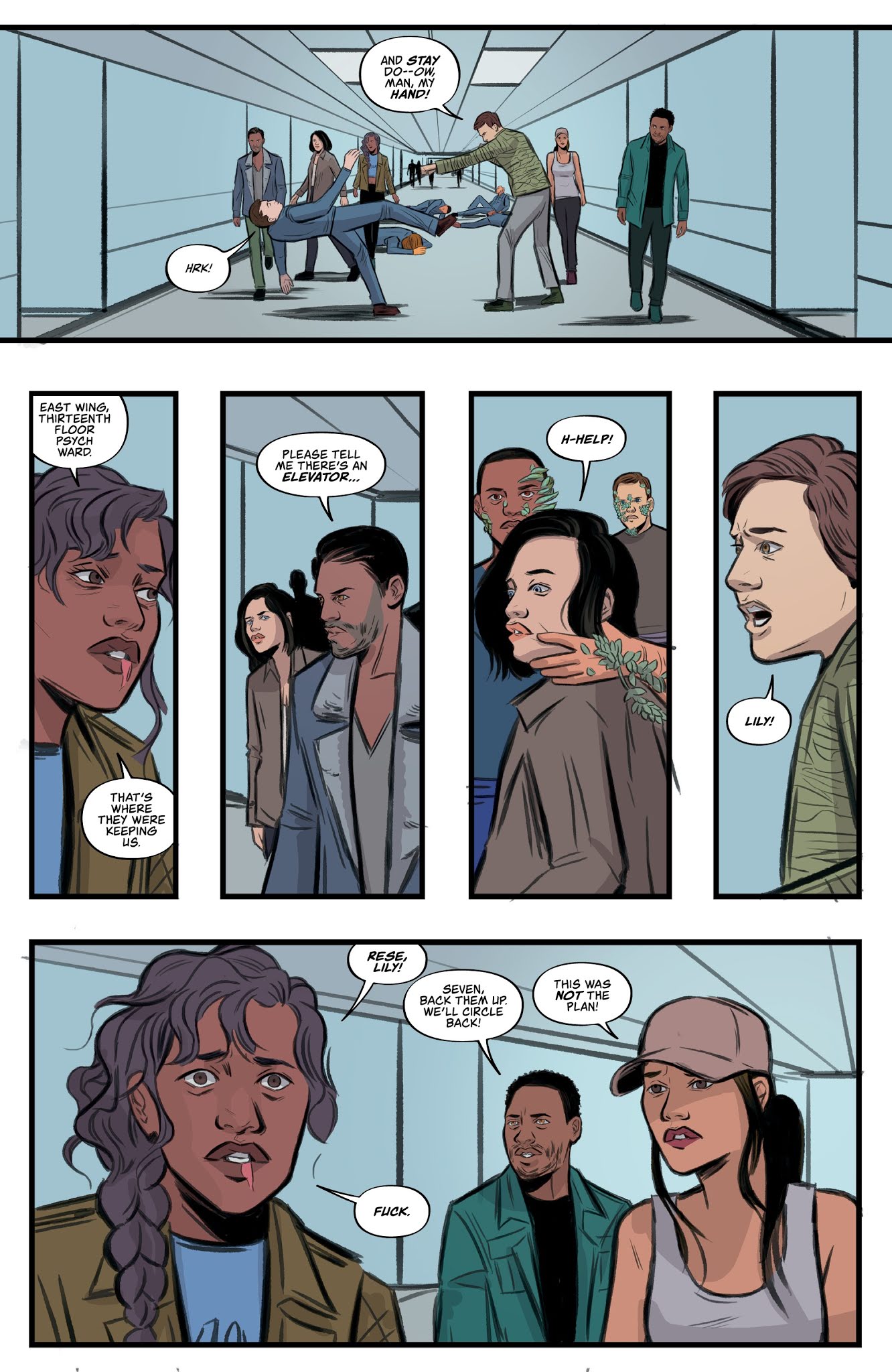 Read online The Wilds comic -  Issue #5 - 17