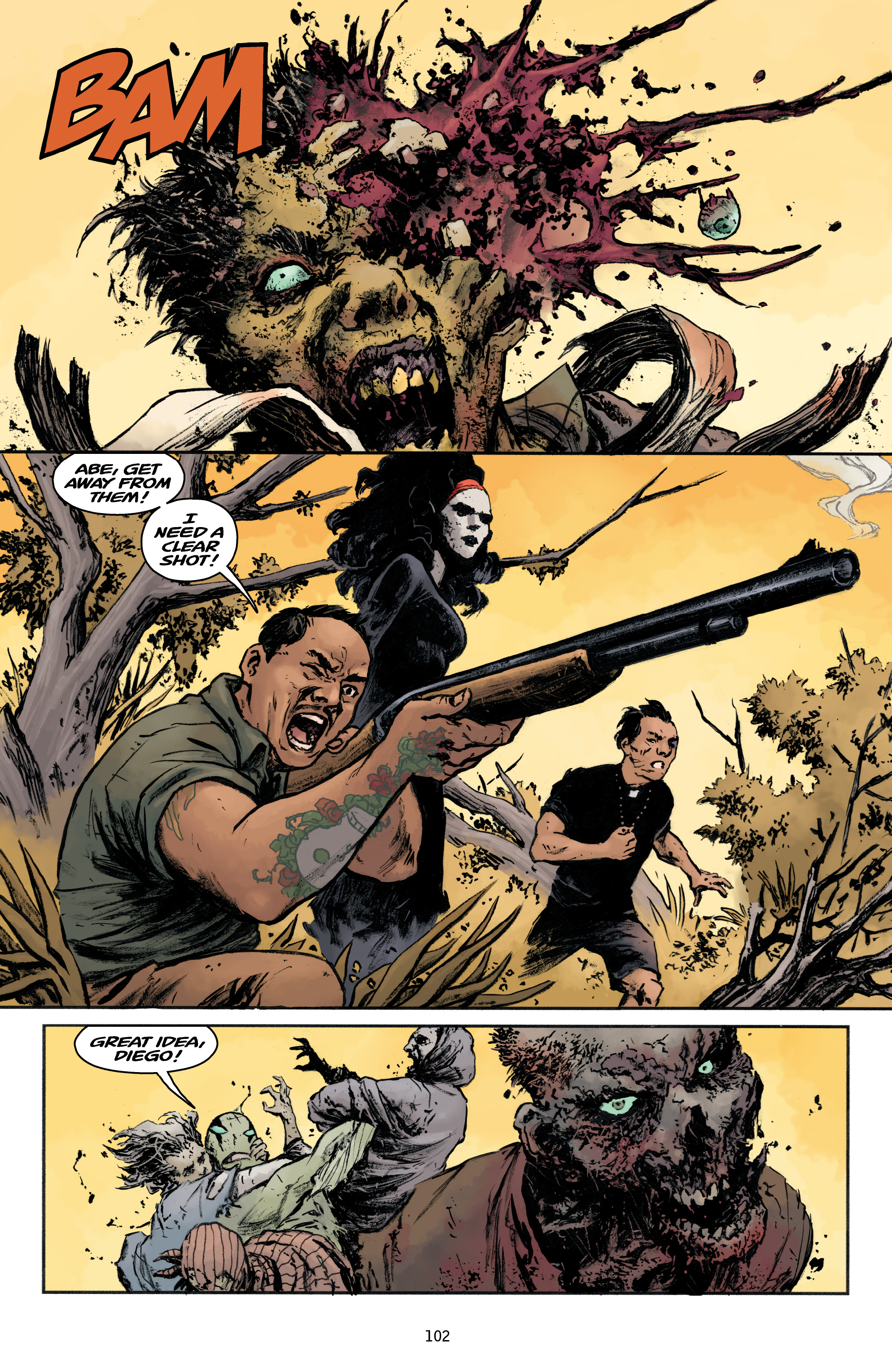 Read online Abe Sapien comic -  Issue # _TPB Dark and Terrible 2 (Part 2) - 3