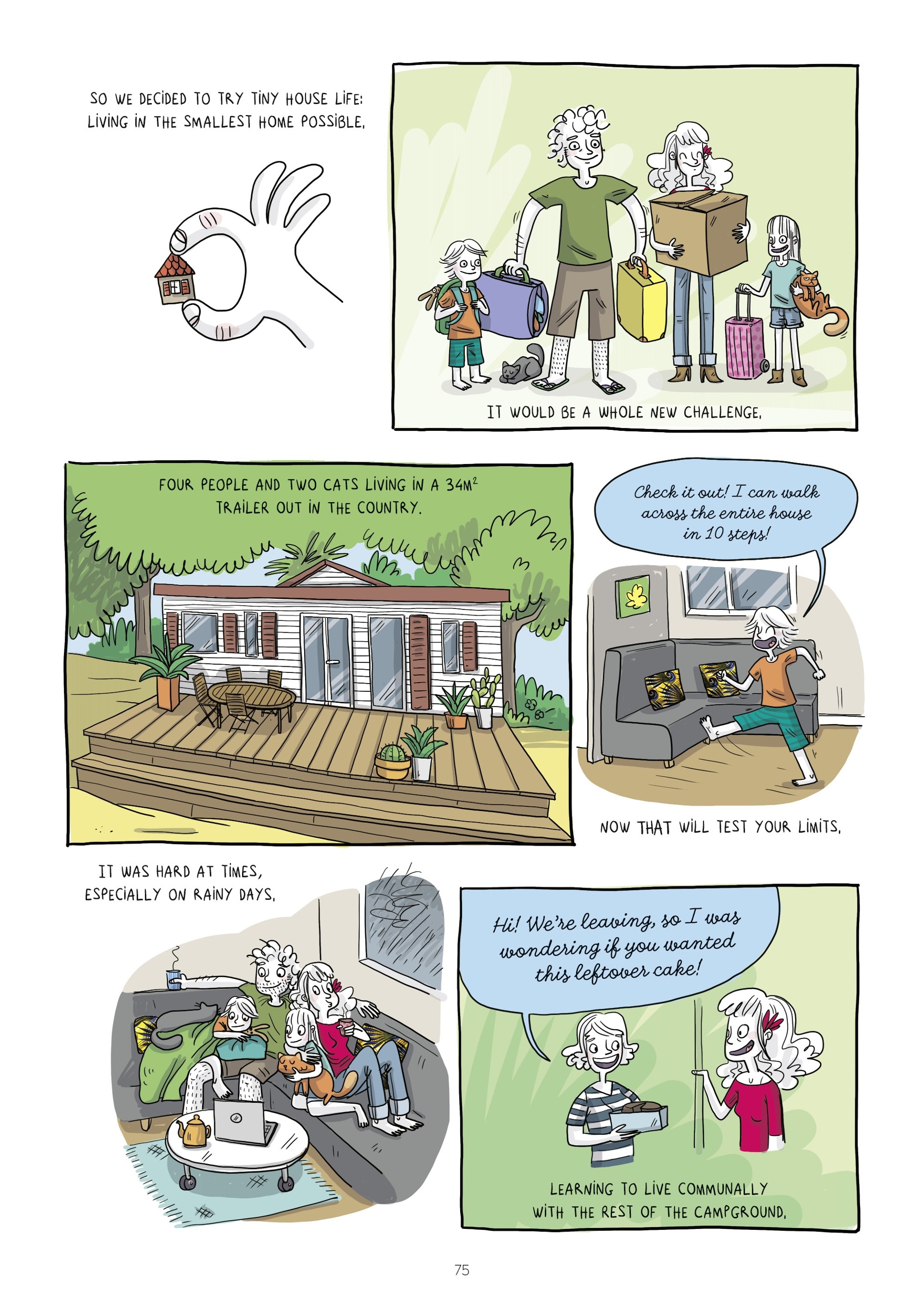 Read online The Diary of the (Nearly) Zero-Waste Family comic -  Issue # TPB - 75