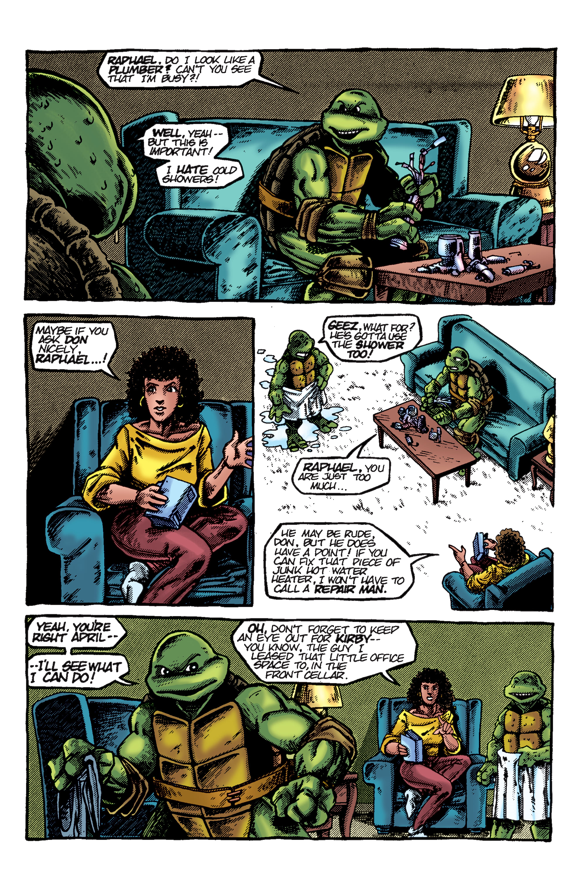 Read online TMNT: Best of Raphael comic -  Issue # TPB - 4