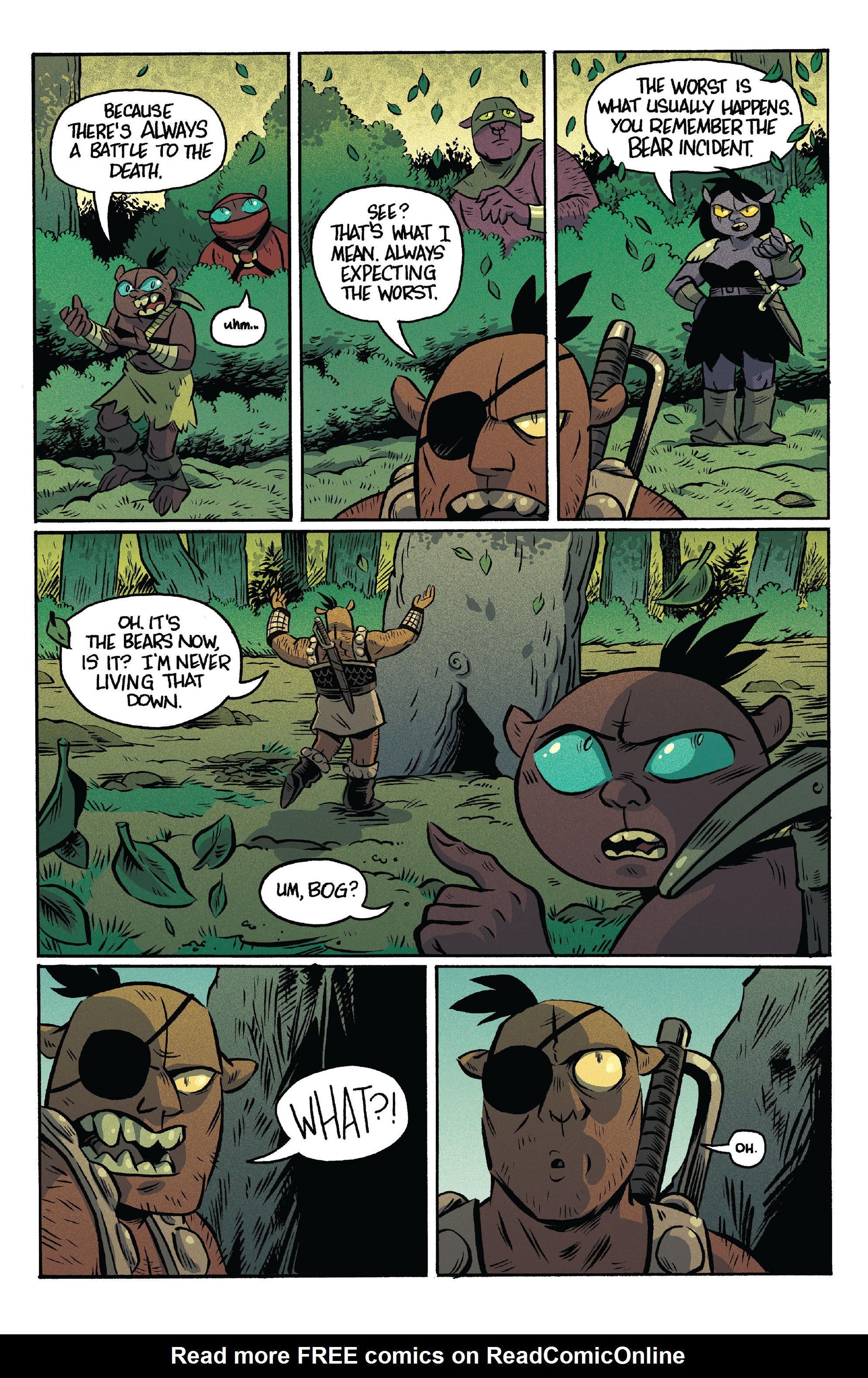 Read online ORCS! comic -  Issue #1 - 23