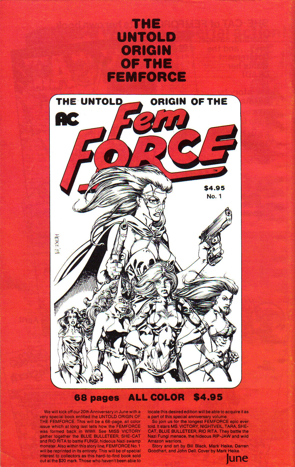Read online Femforce comic -  Issue #19 - 44