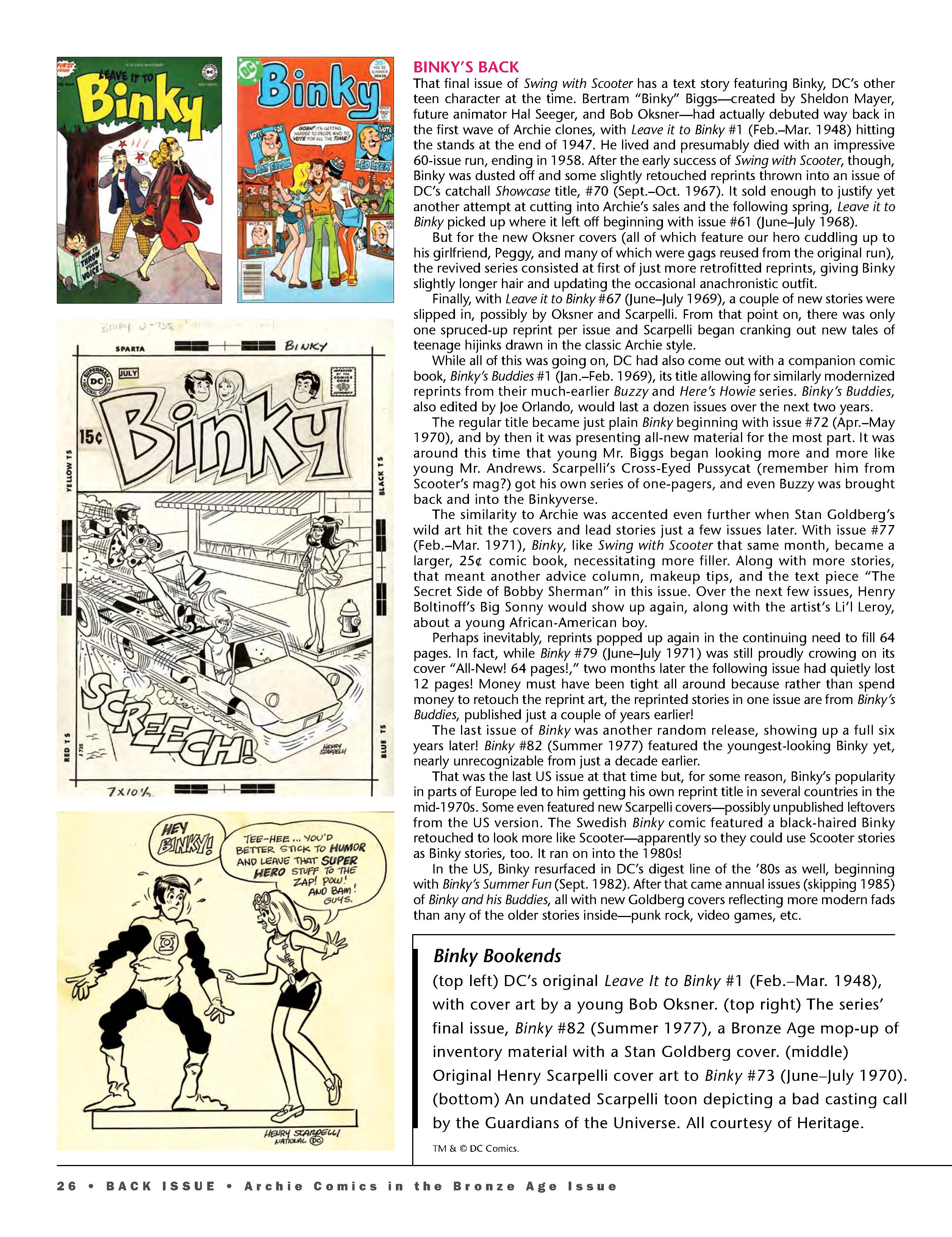 Read online Back Issue comic -  Issue #107 - 28