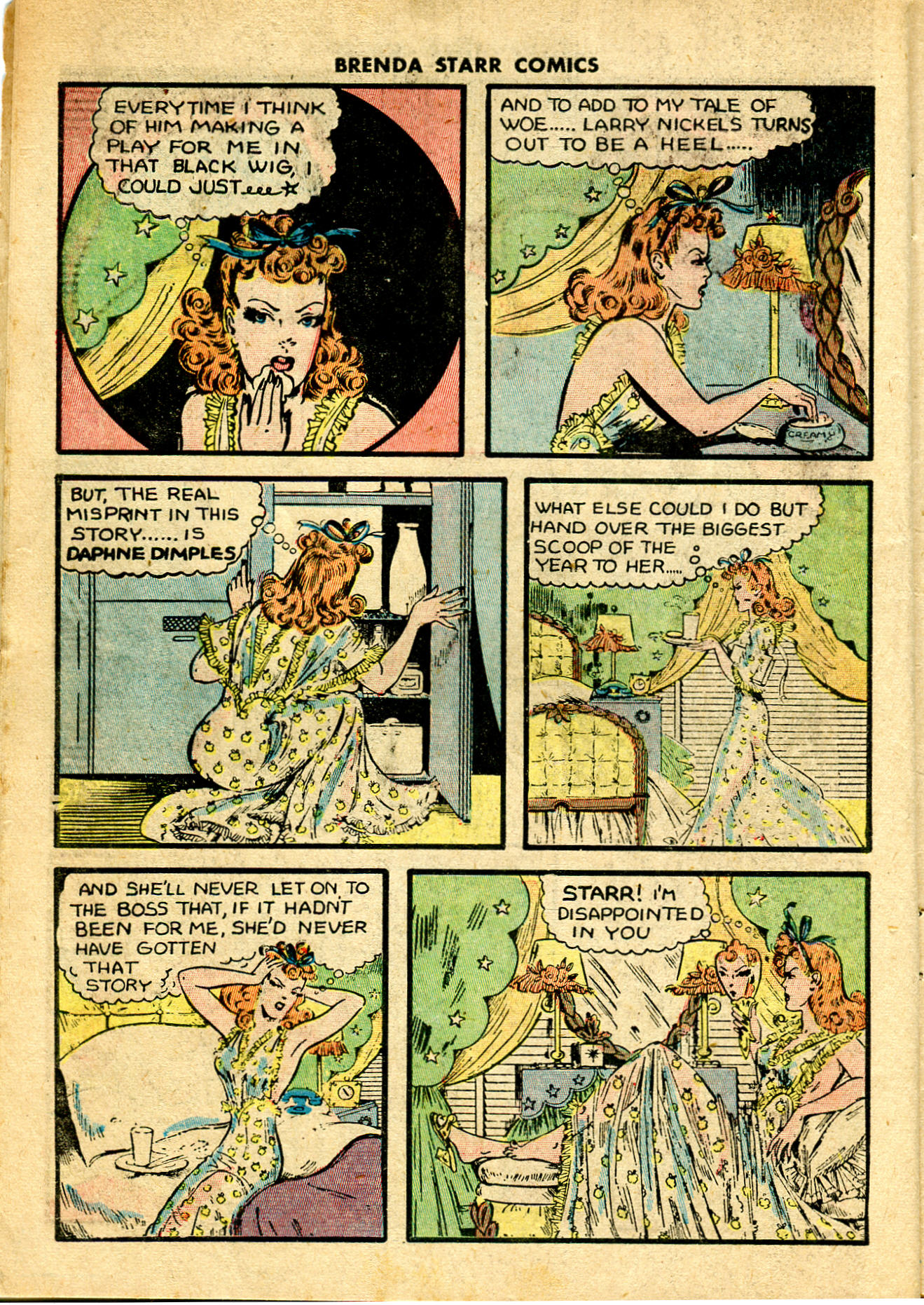 Read online Brenda Starr (1948) comic -  Issue #5 - 10