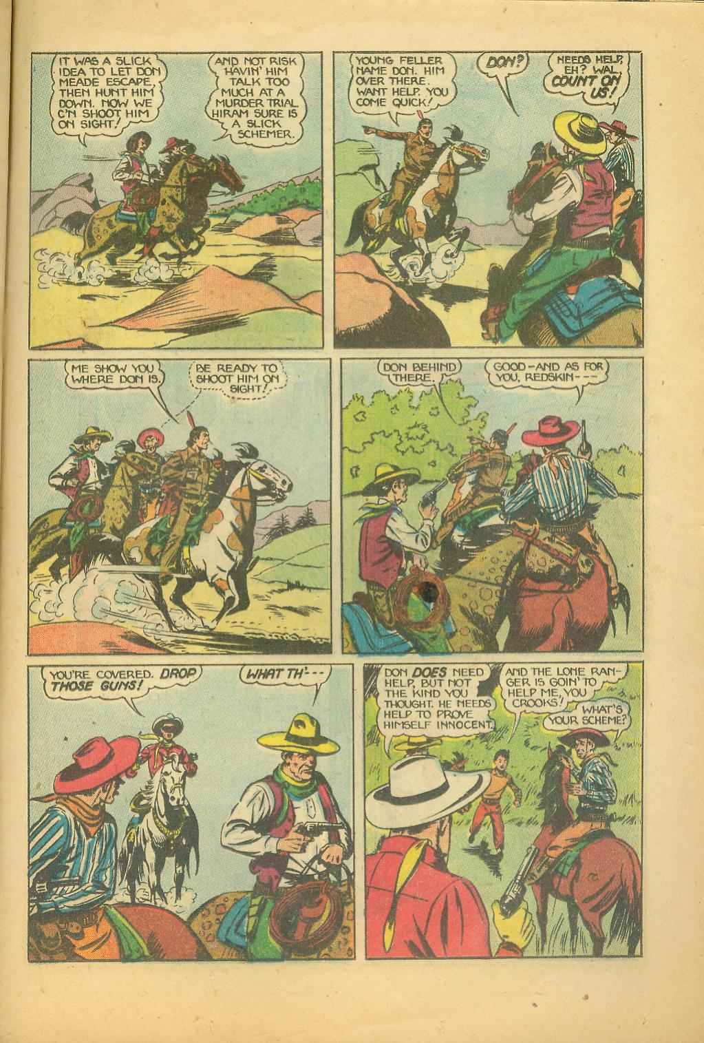 Read online The Lone Ranger (1948) comic -  Issue #31 - 33