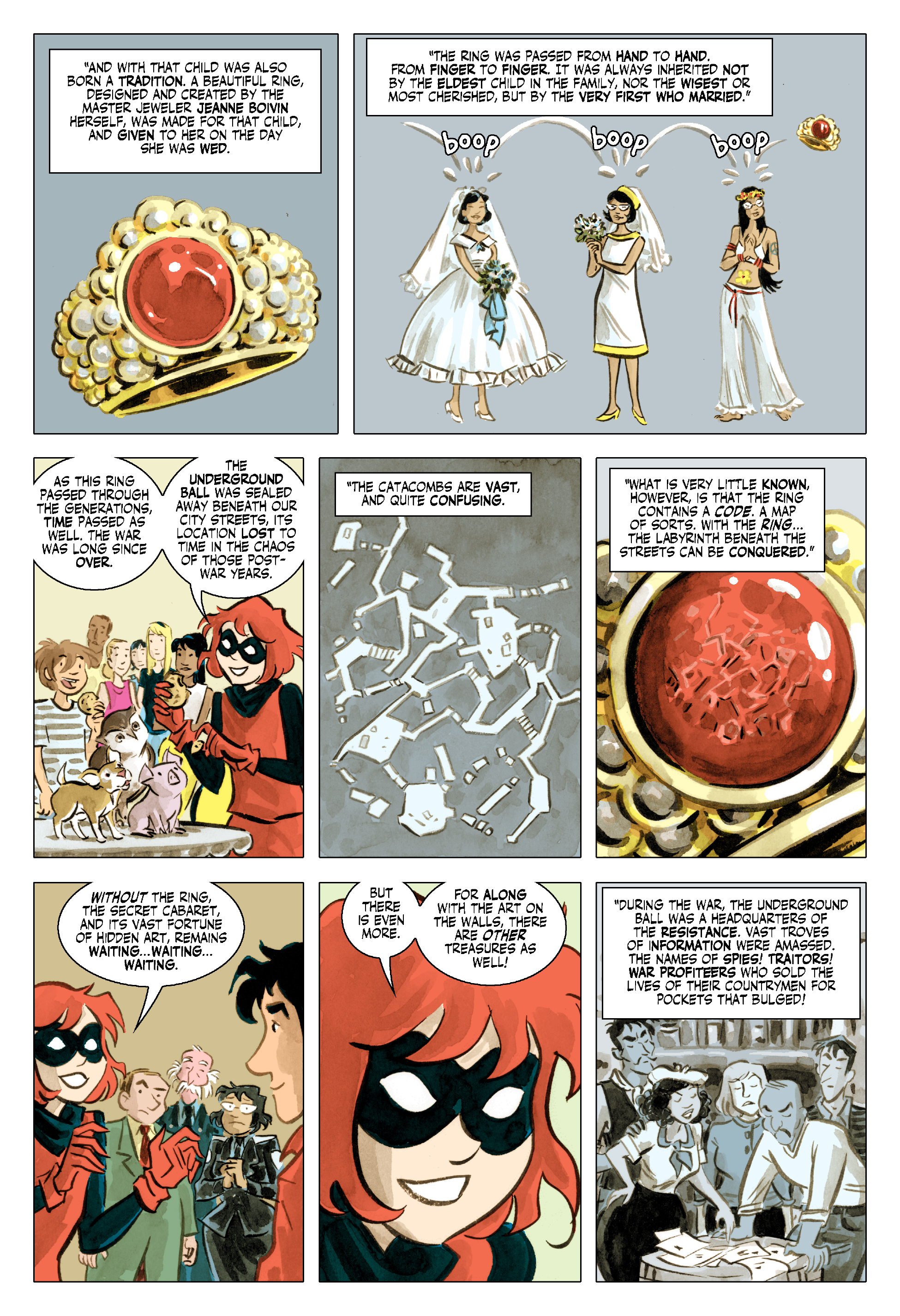 Read online Bandette (2012) comic -  Issue #19 - 20