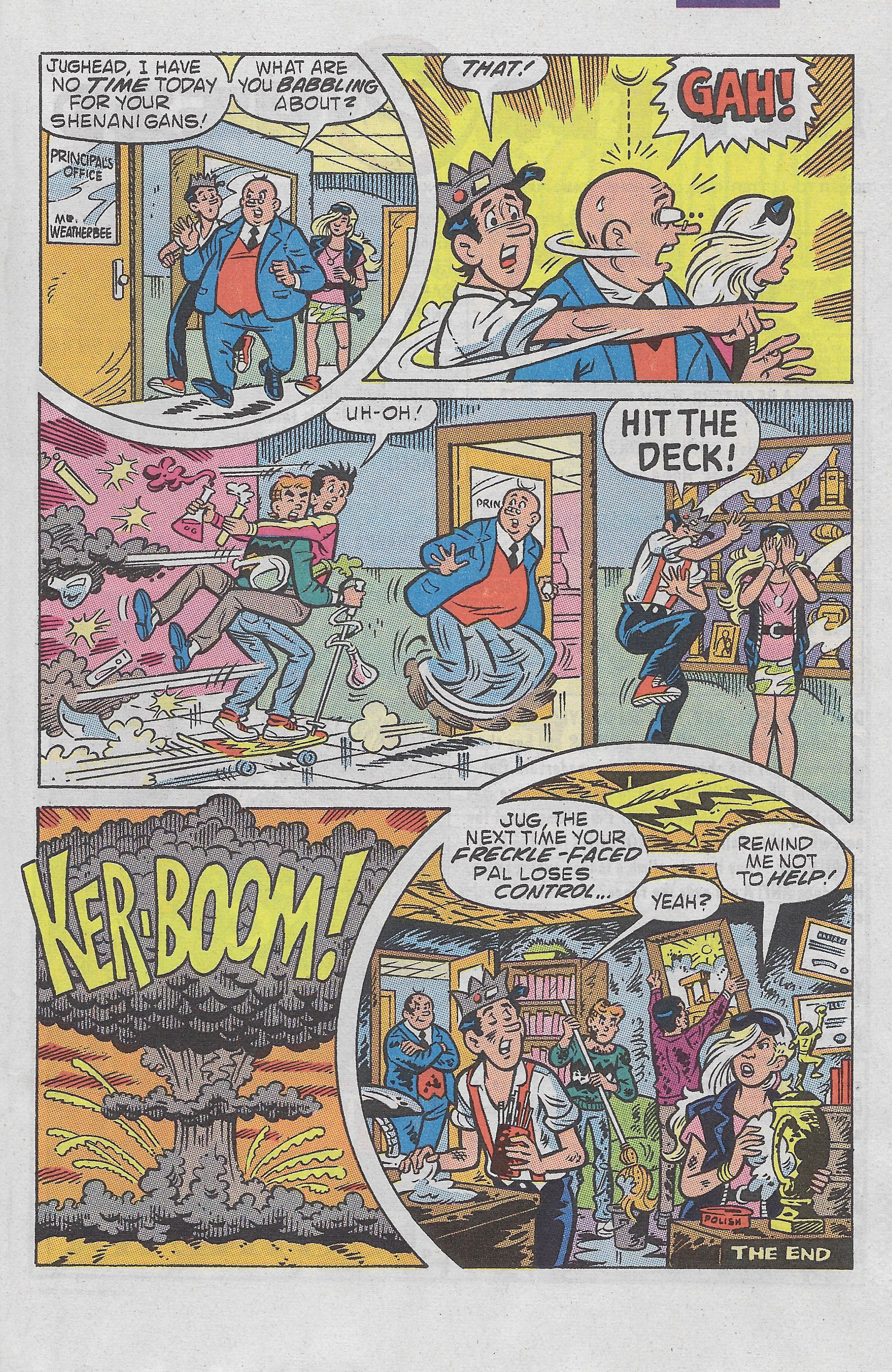 Read online Jughead (1987) comic -  Issue #34 - 33