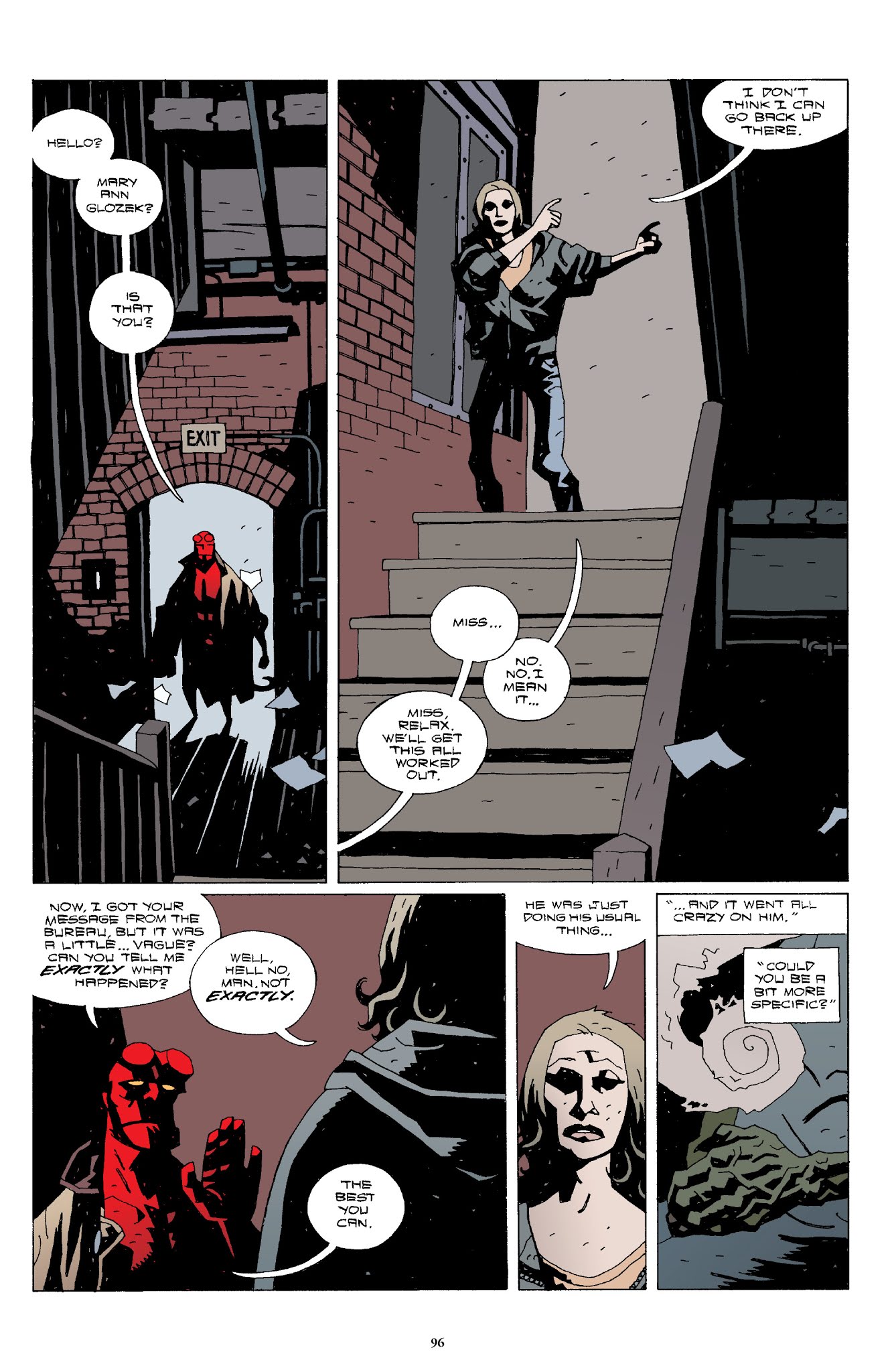 Read online Hellboy The Complete Short Stories comic -  Issue # TPB 2 (Part 1) - 97