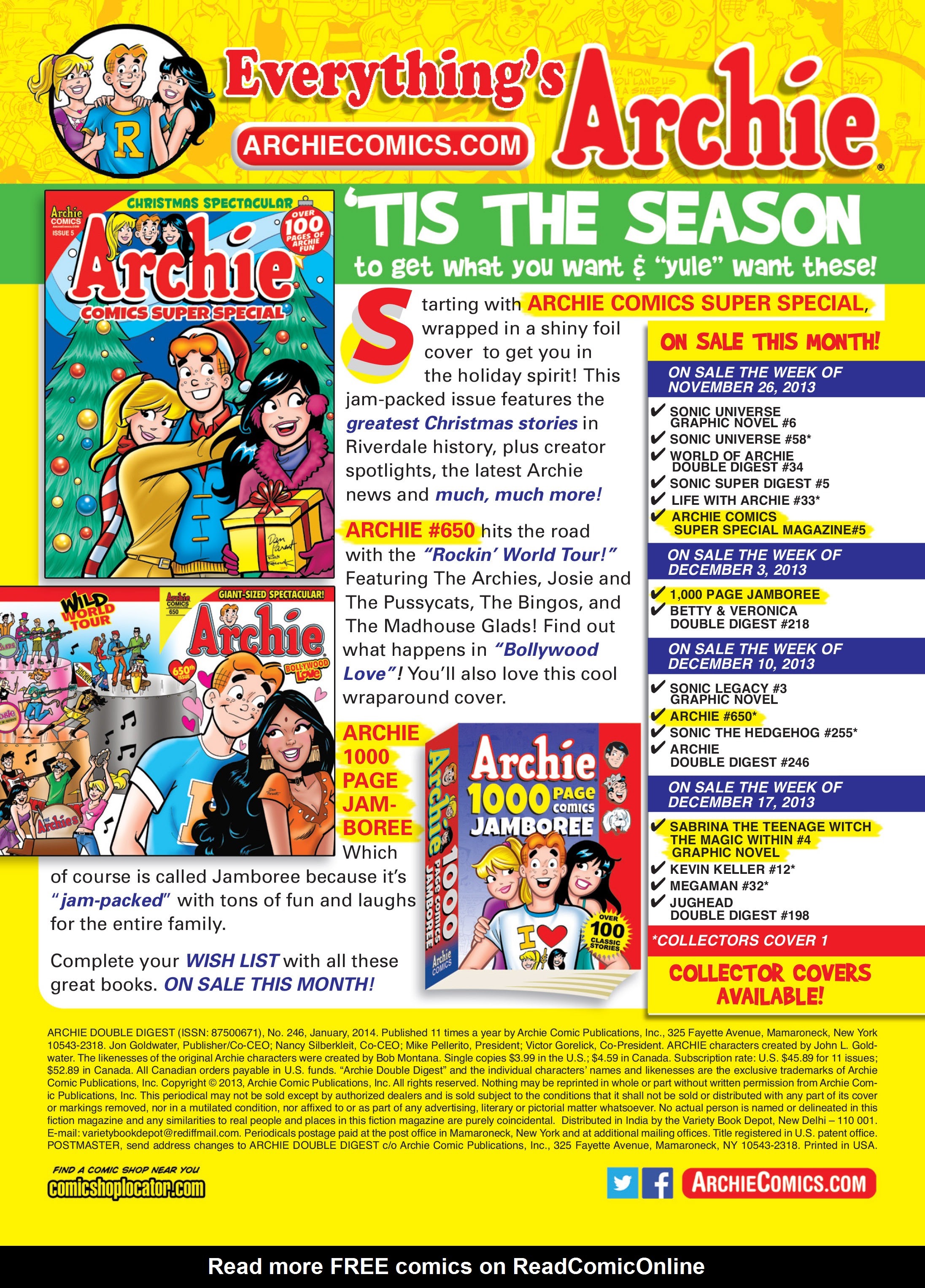 Read online Archie's Double Digest Magazine comic -  Issue #246 - 154