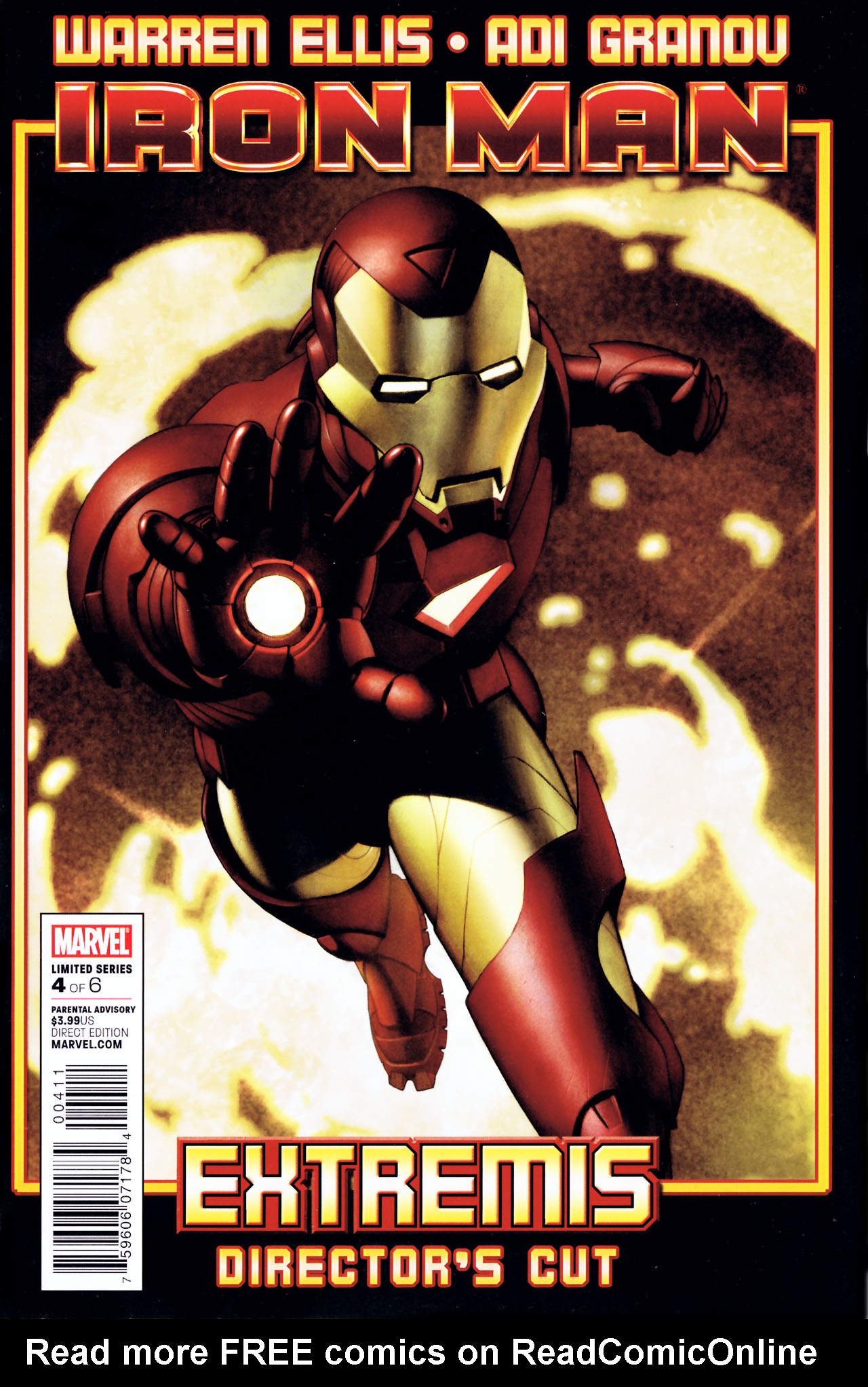 Read online Iron Man: Extremis Director's Cut comic -  Issue #4 - 1