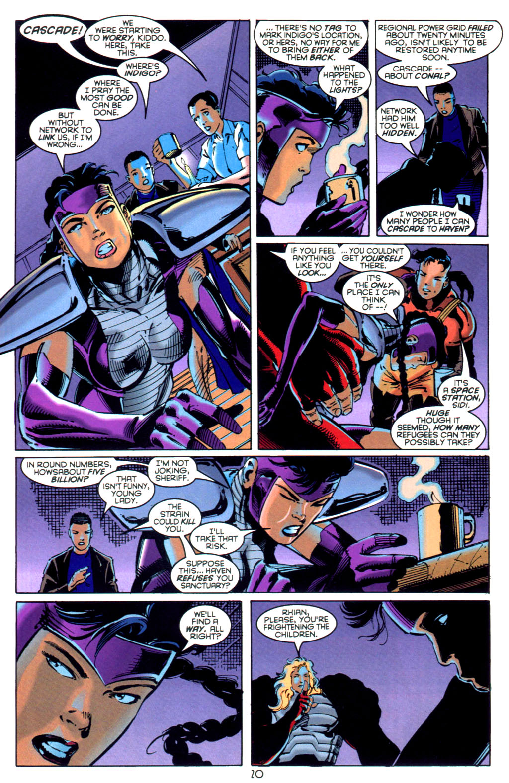 Read online Sovereign Seven comic -  Issue #16 - 20