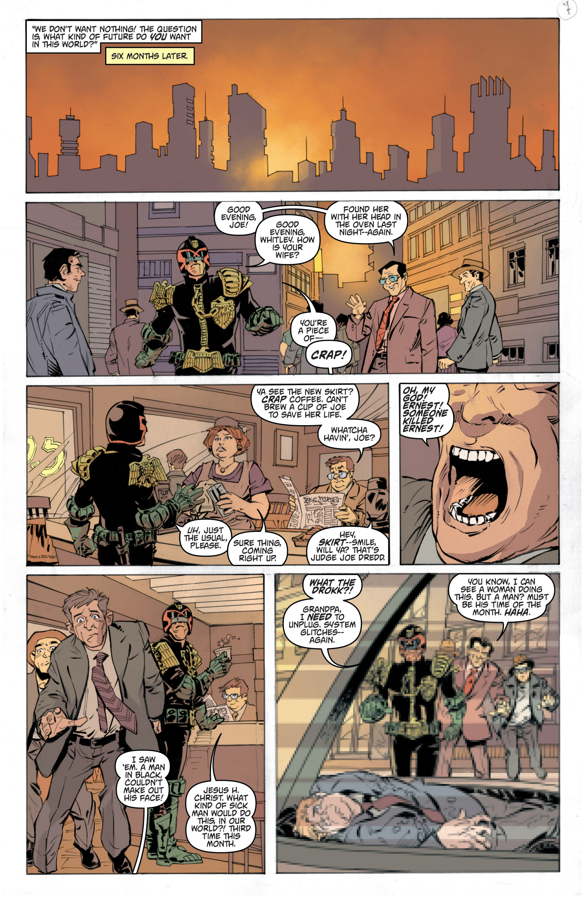Read online Judge Dredd (2015) comic -  Issue #6 - 11