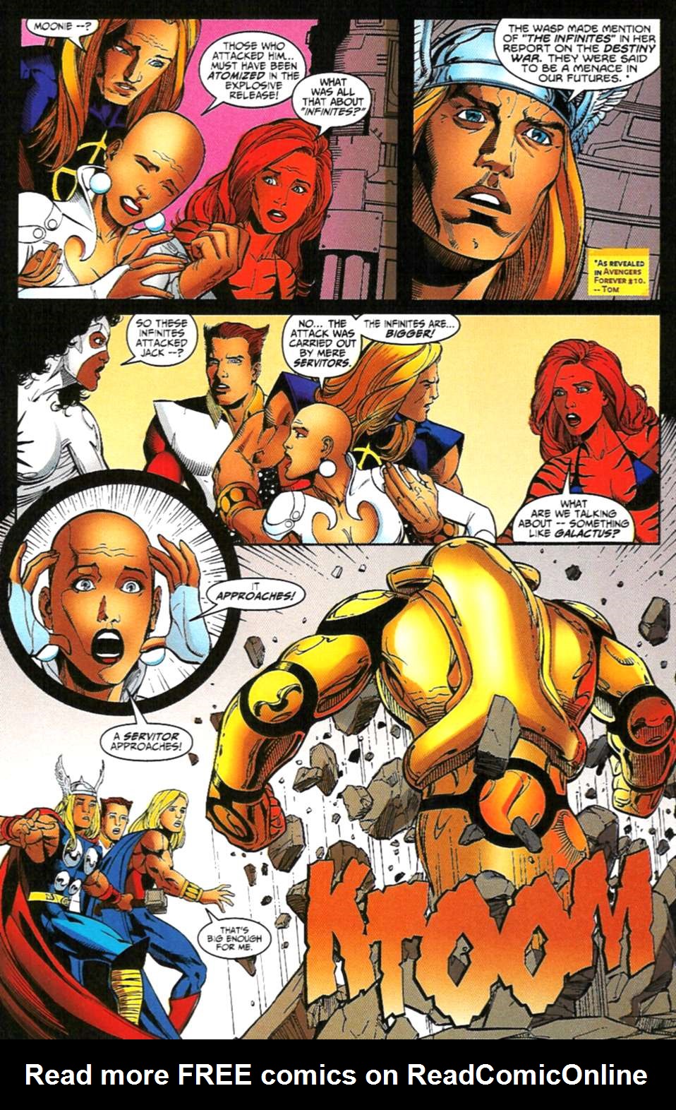 Read online Avengers Infinity comic -  Issue #1 - 19