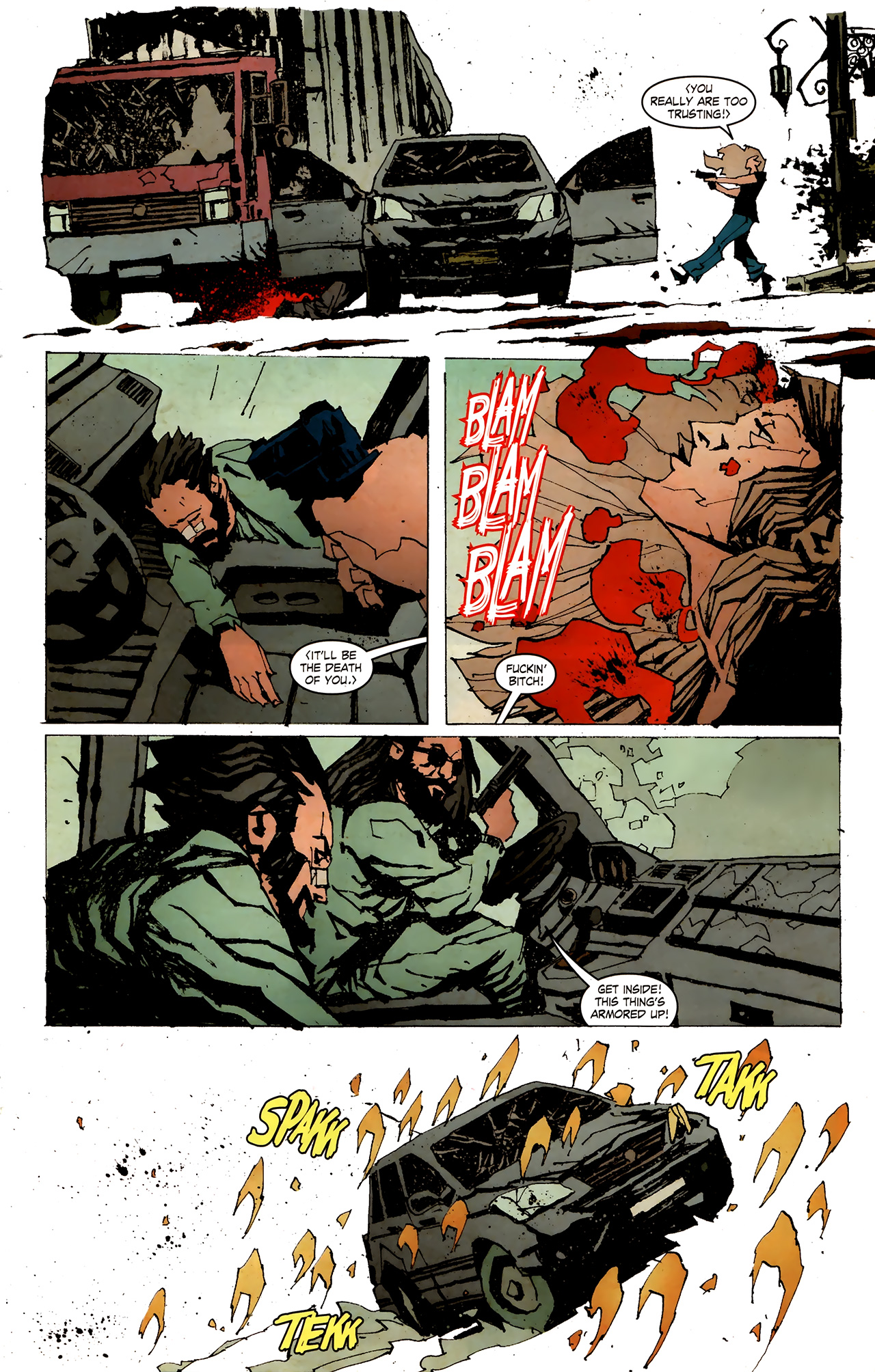 Read online Kane & Lynch comic -  Issue #3 - 18