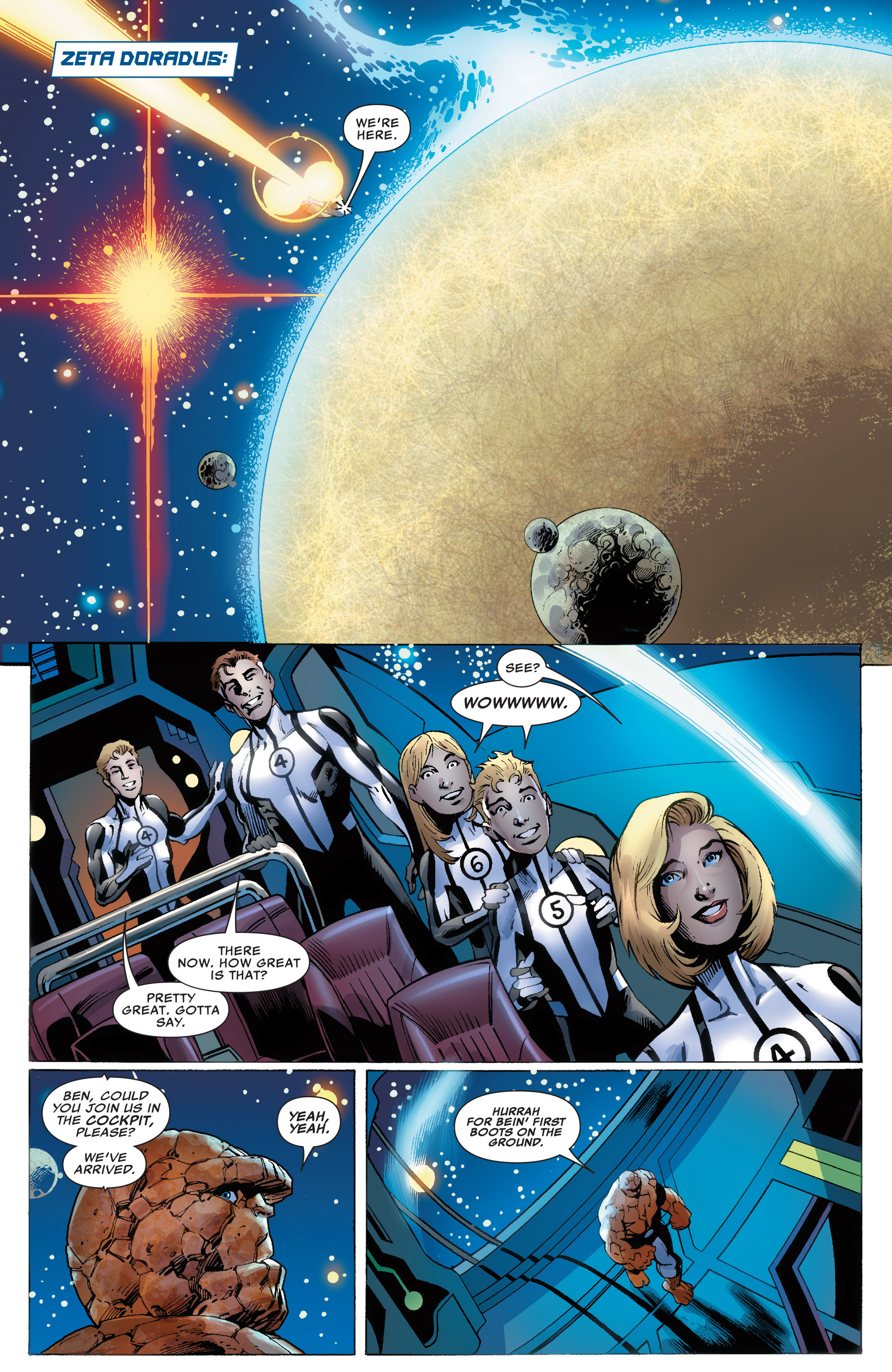 Read online Fantastic Four (2013) comic -  Issue #3 - 6