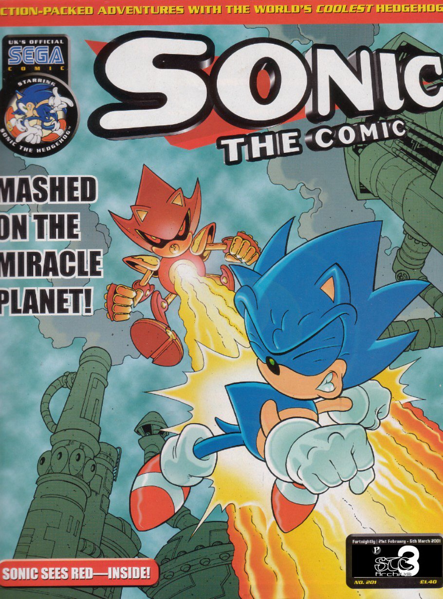 Read online Sonic the Comic comic -  Issue #201 - 1
