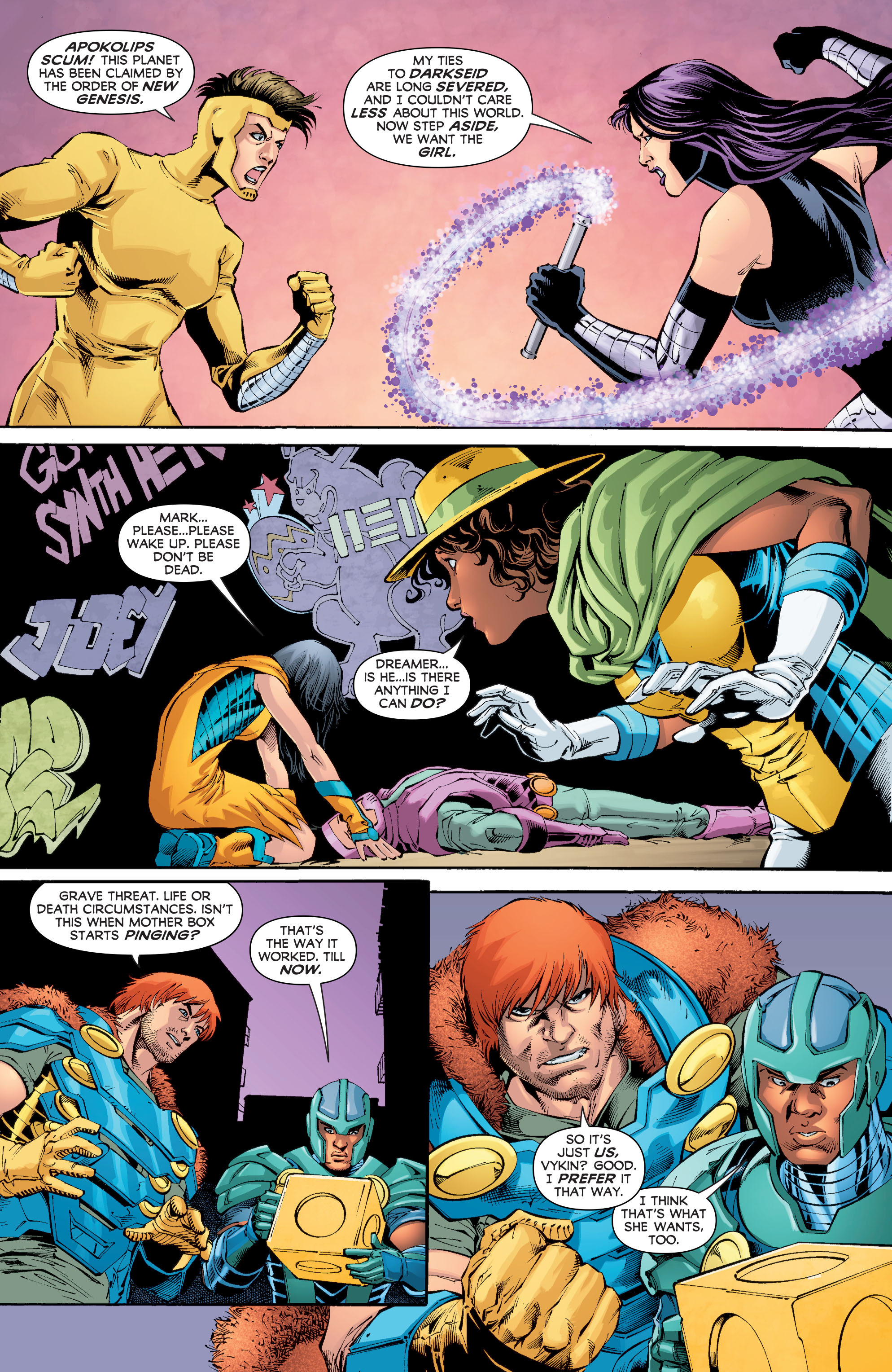 Read online Infinity Man and the Forever People comic -  Issue #8 - 10