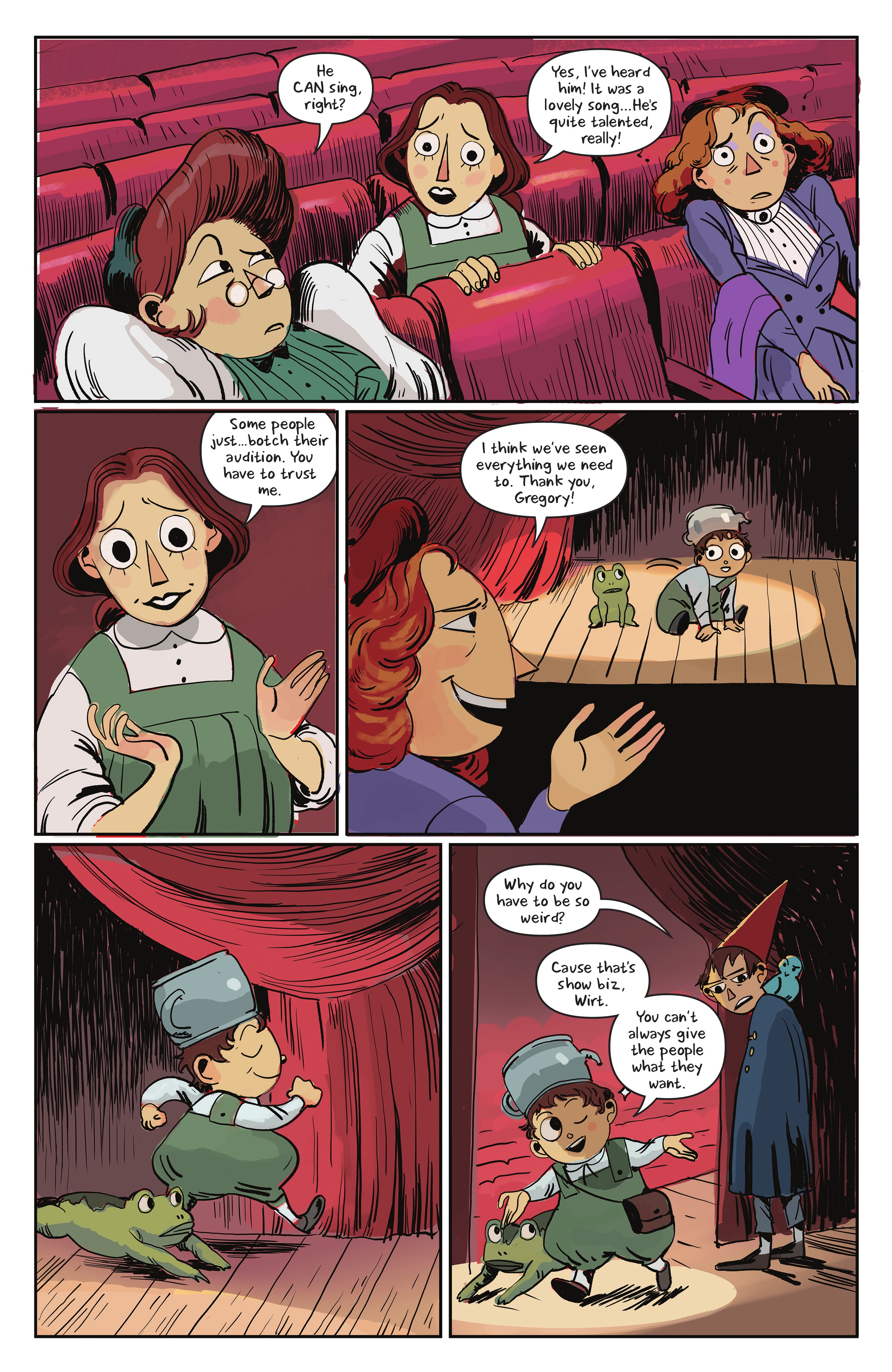 Read online Over the Garden Wall: Soulful Symphonies comic -  Issue # TPB - 20