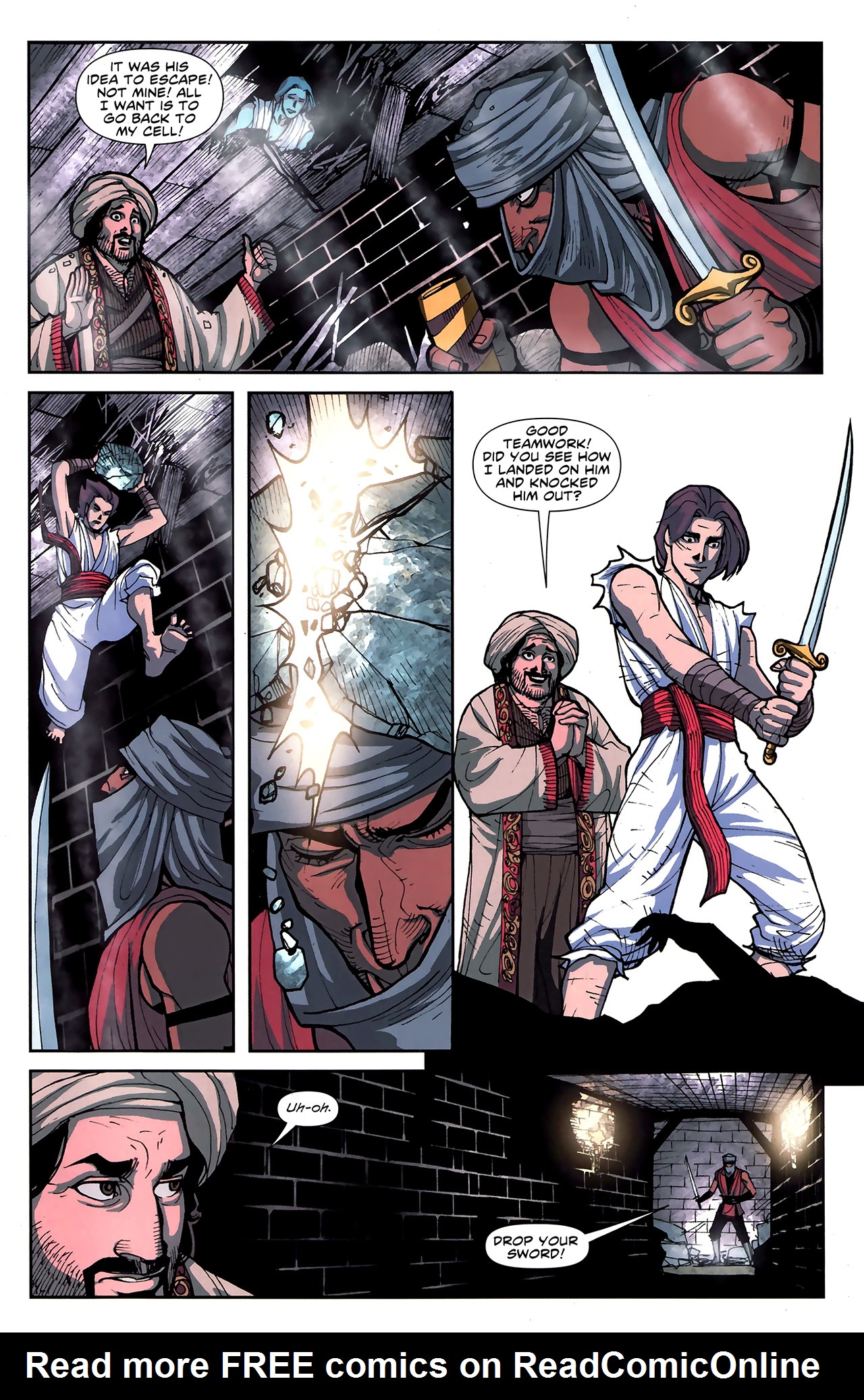 Read online Prince of Persia: Before the Sandstorm comic -  Issue #1 - 29