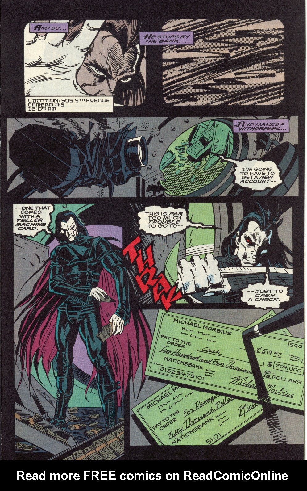 Read online Morbius: The Living Vampire (1992) comic -  Issue #2 - 12