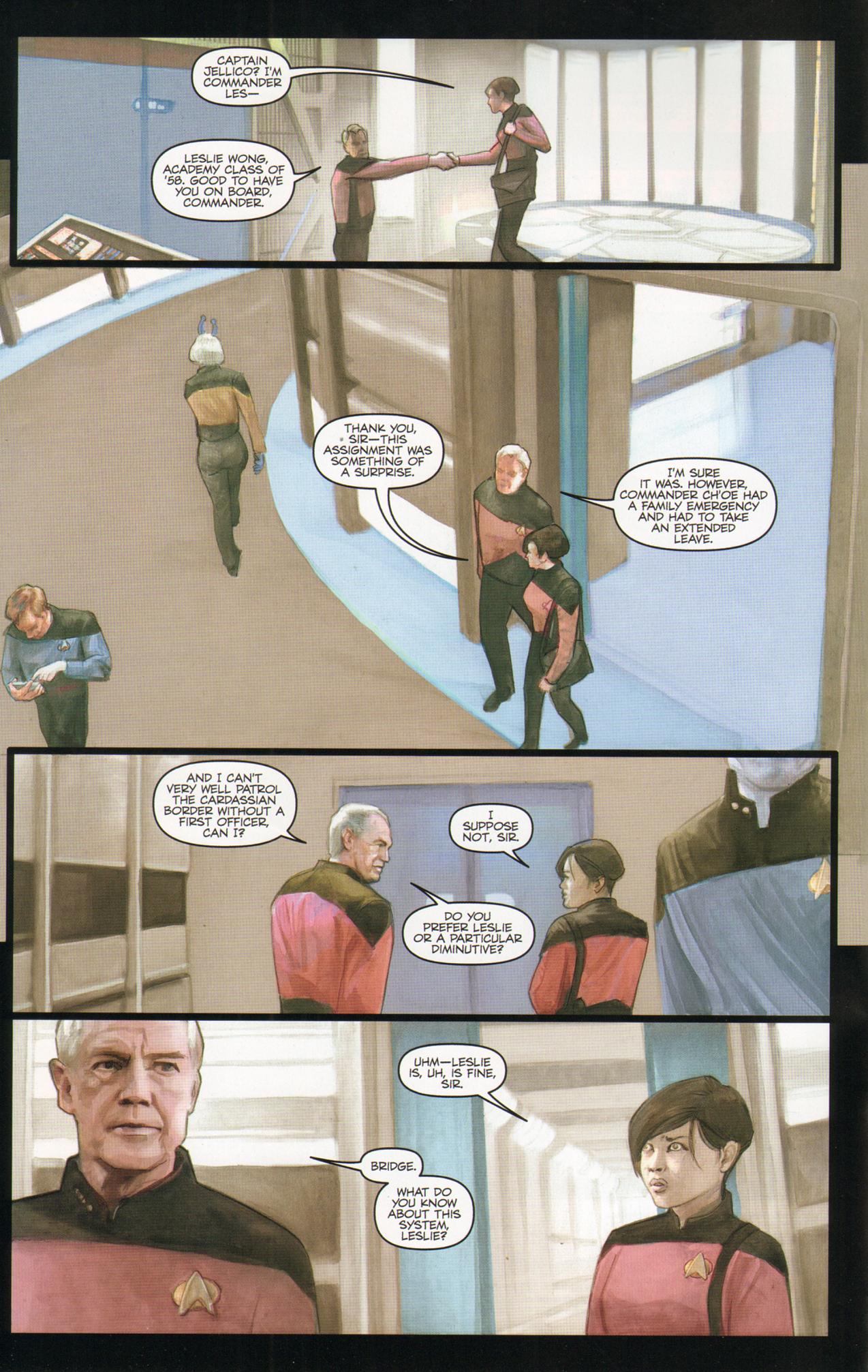 Read online Star Trek: Captain's Log comic -  Issue # Issue Jellico - 4