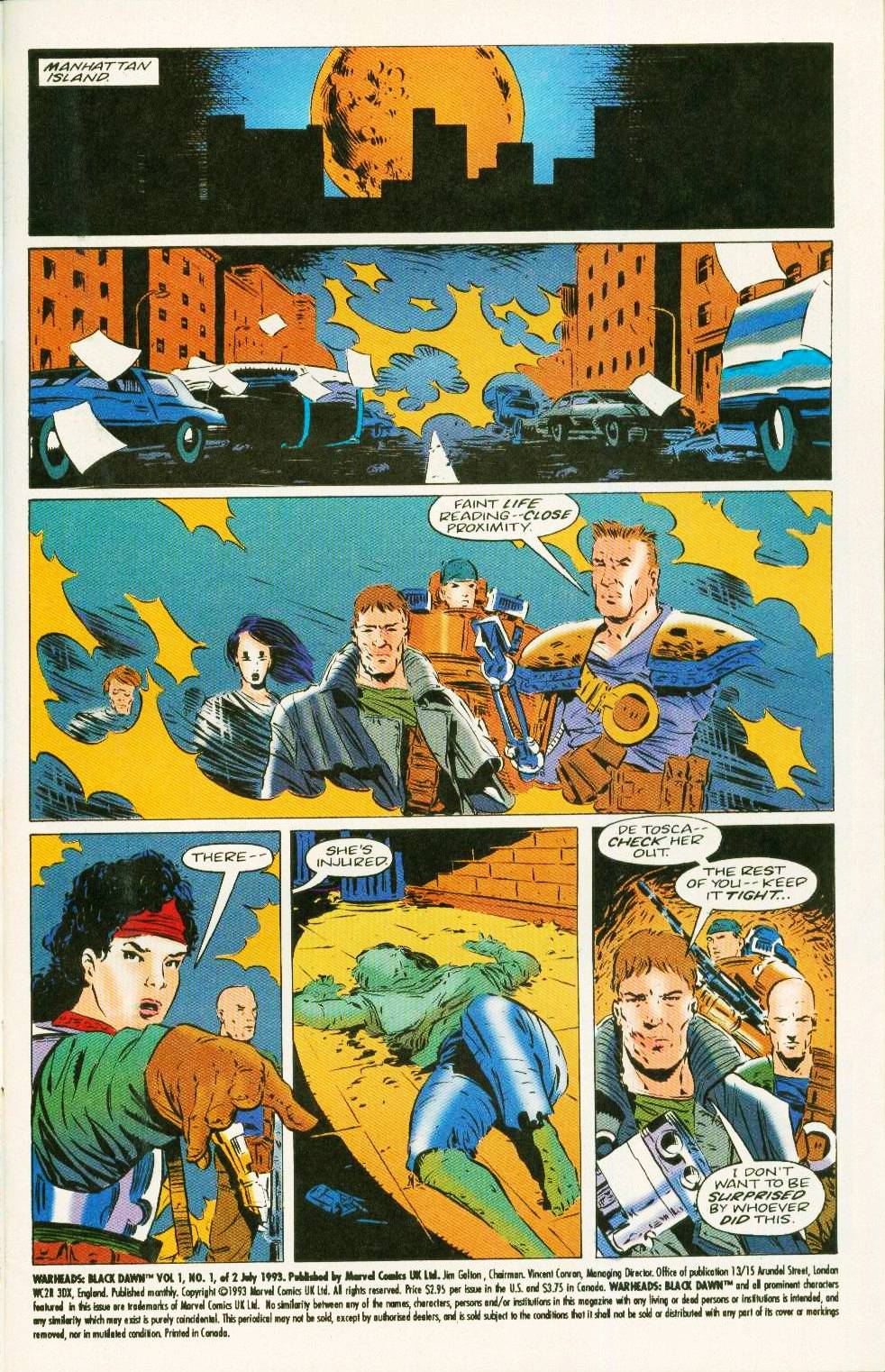 Read online Warheads: Black Dawn comic -  Issue #1 - 2