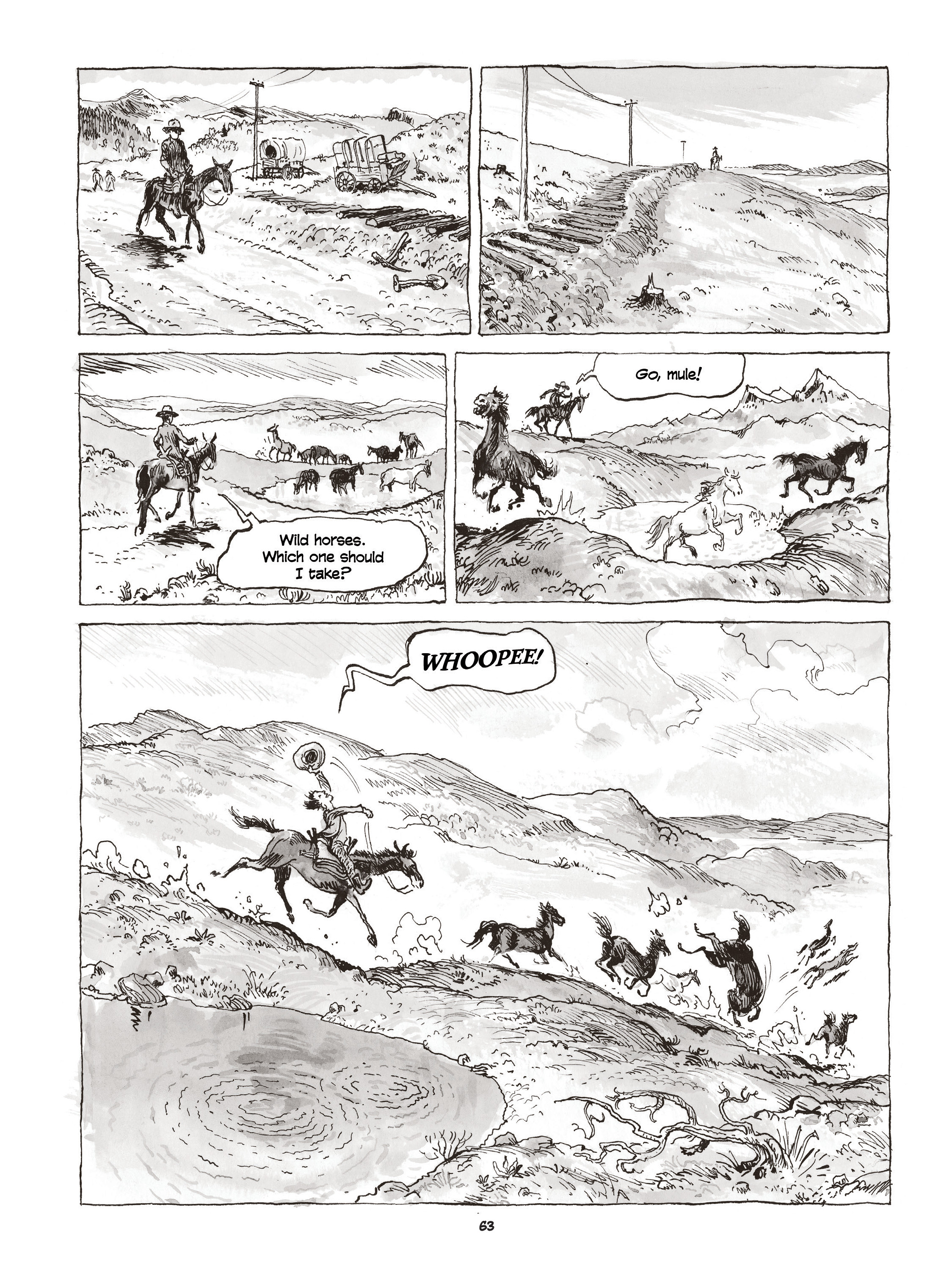 Read online Calamity Jane: The Calamitous Life of Martha Jane Cannary comic -  Issue # TPB (Part 1) - 63