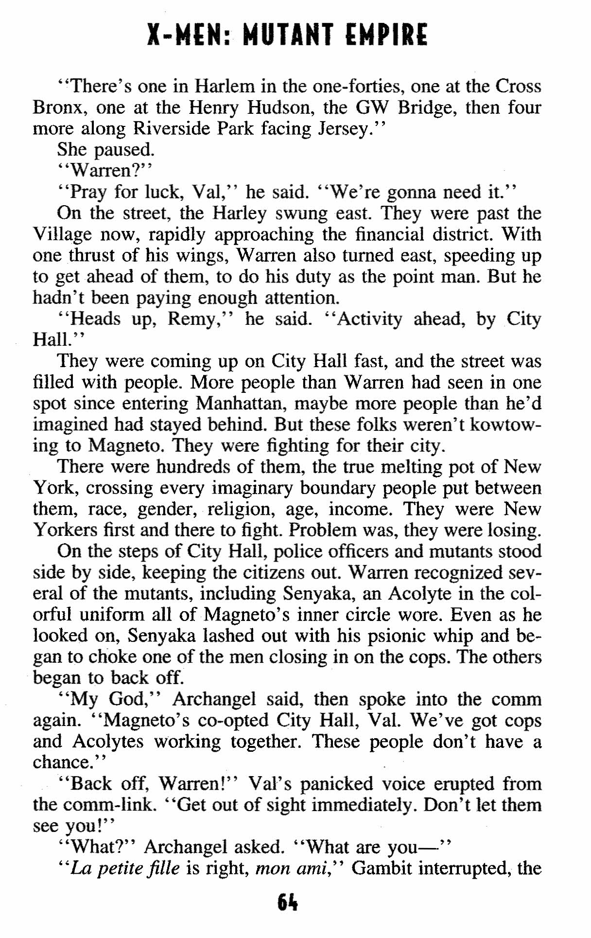 Read online X-Men: Mutant Empire comic -  Issue # TPB 3 (Part 1) - 63