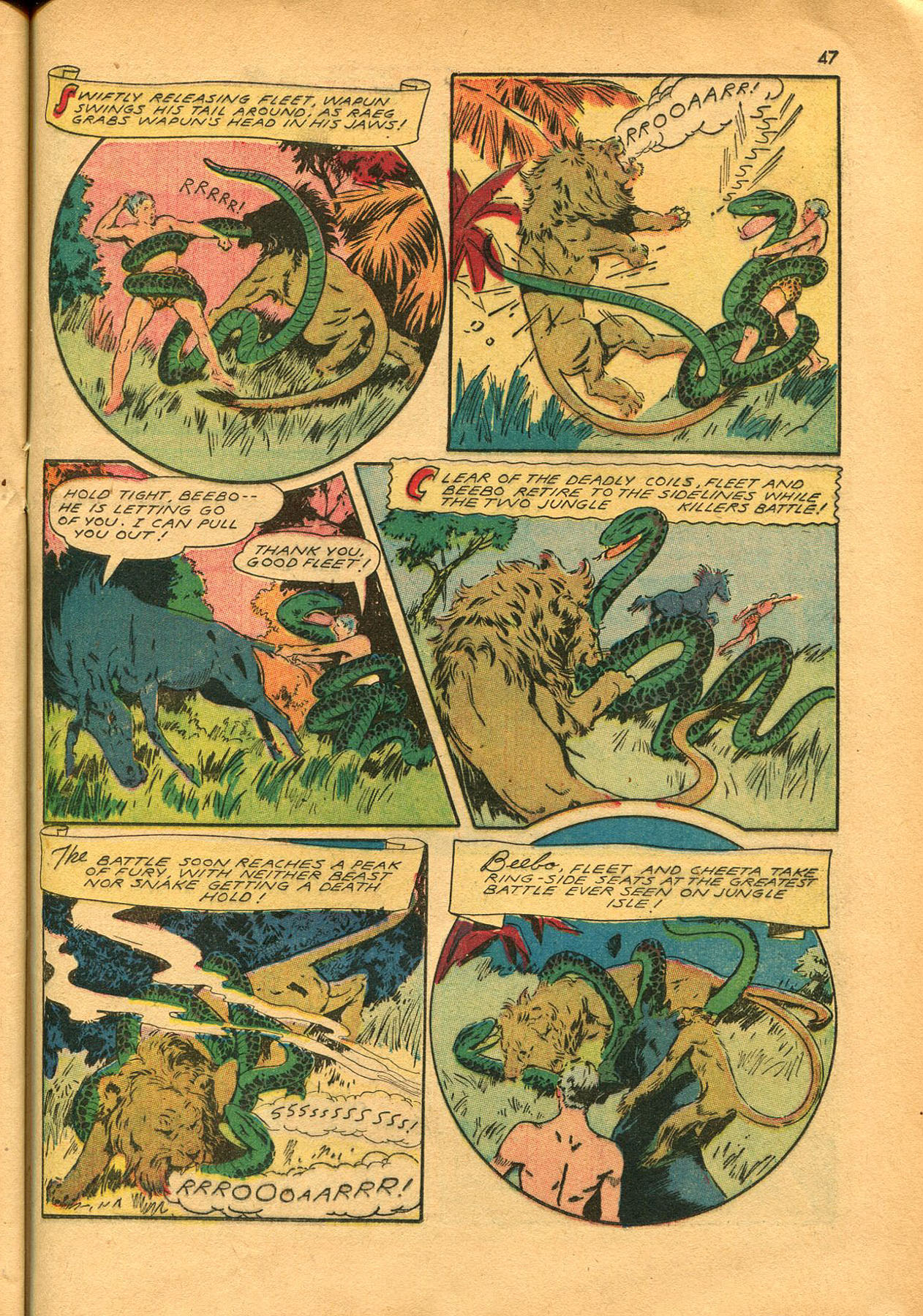 Read online Shadow Comics comic -  Issue #23 - 47