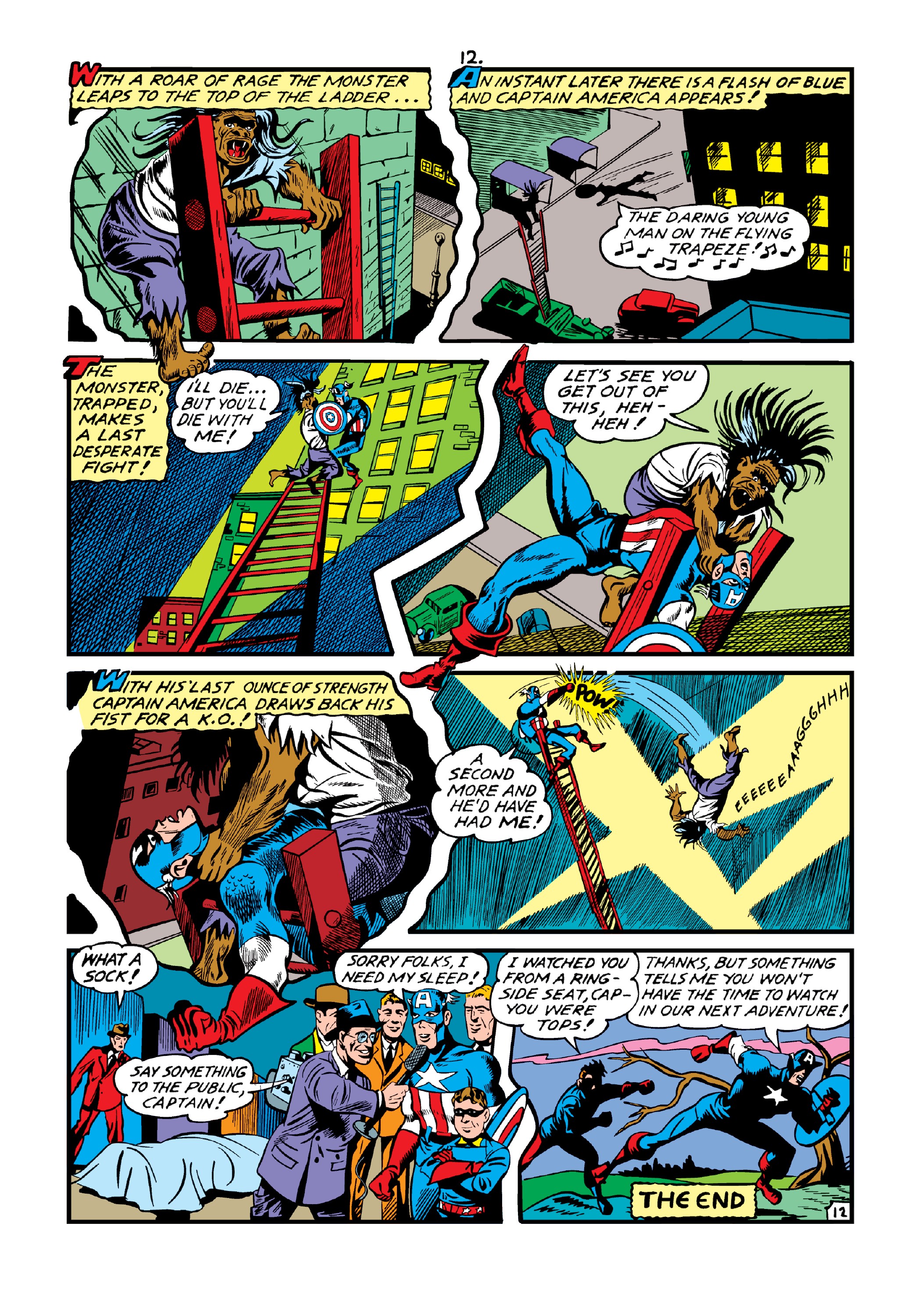 Read online Marvel Masterworks: Golden Age Captain America comic -  Issue # TPB 5 (Part 1) - 21
