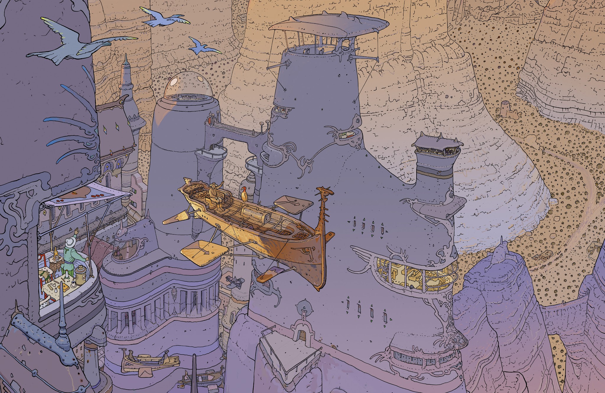 Read online Moebius Library comic -  Issue # TPB 3 - 165