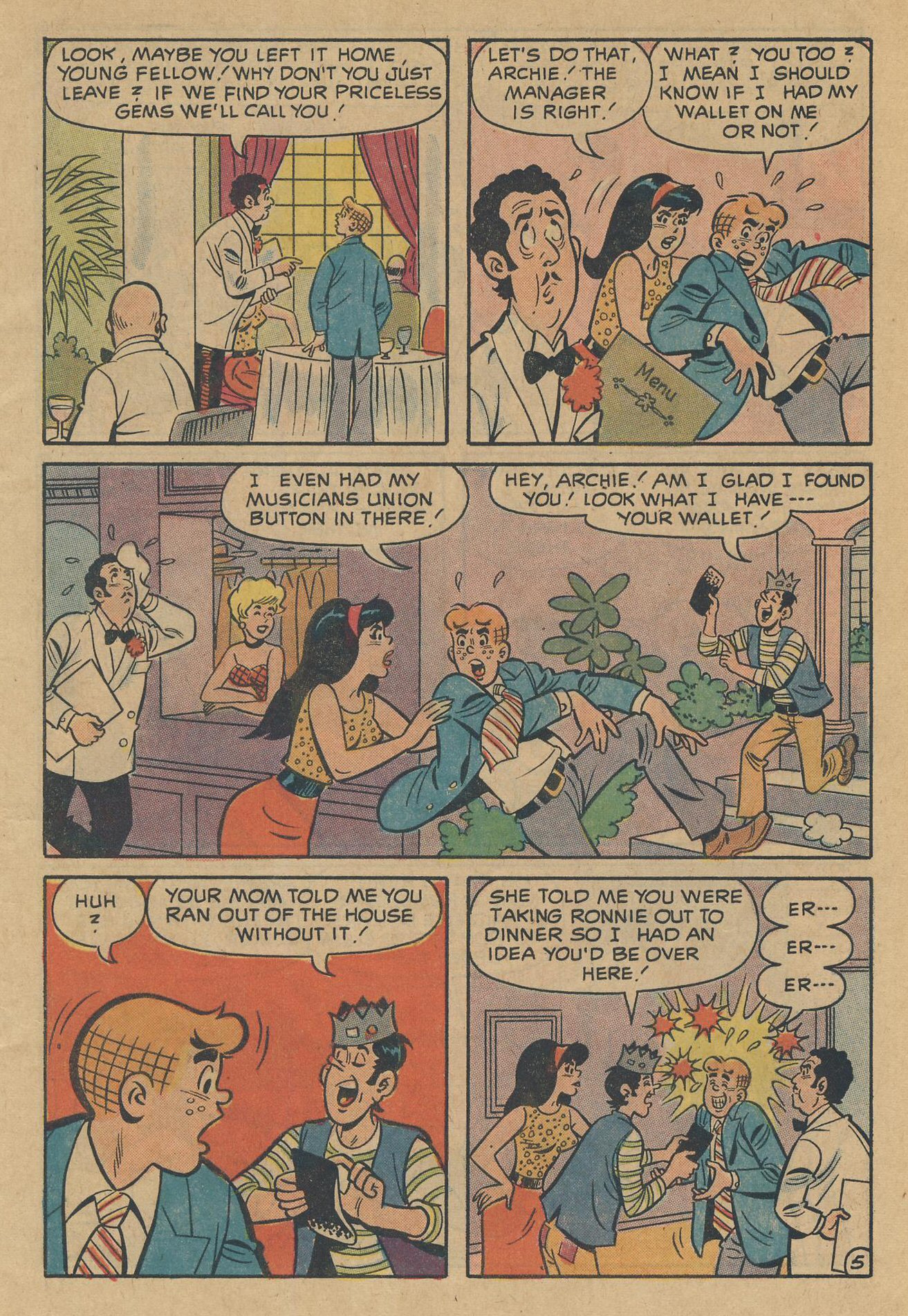 Read online Everything's Archie comic -  Issue #19 - 7