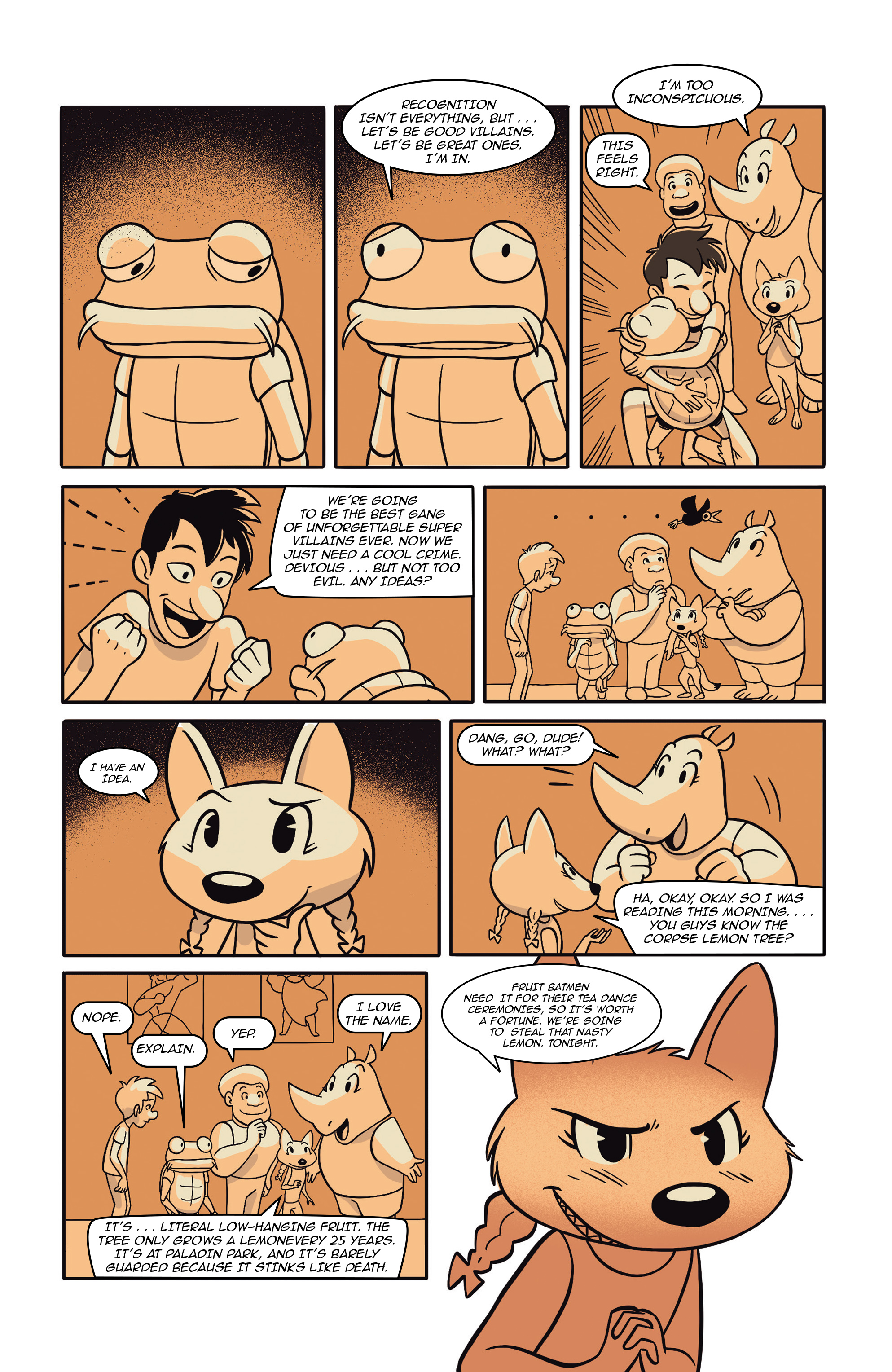 Read online Legion of Forgettable Supervillains comic -  Issue # TPB - 44