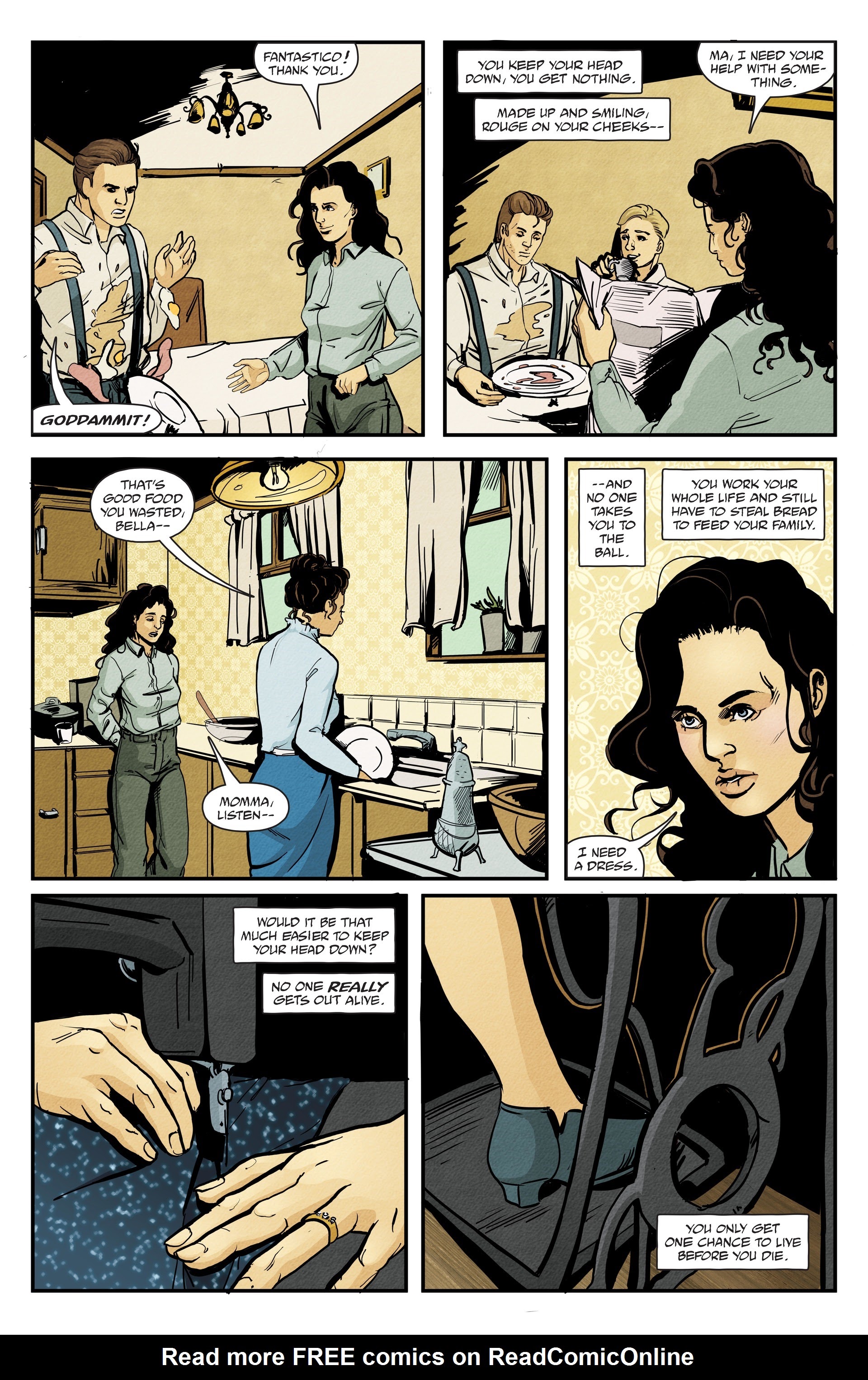 Read online Mafiosa comic -  Issue # TPB - 62