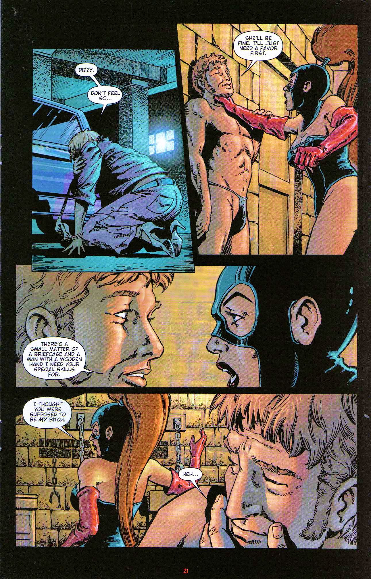 Read online Dominatrix comic -  Issue #3 - 23