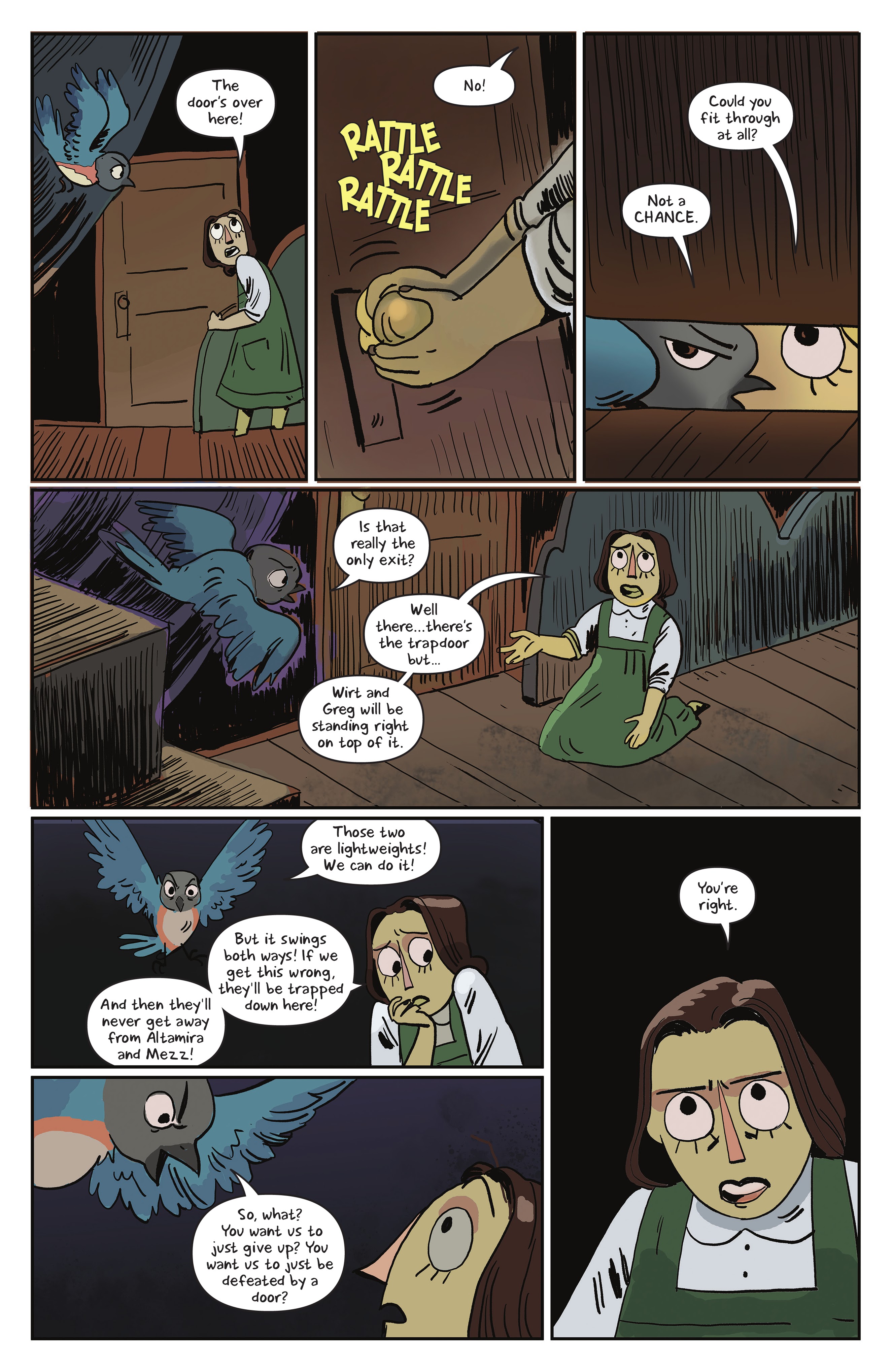 Read online Over the Garden Wall: Soulful Symphonies comic -  Issue # TPB - 102