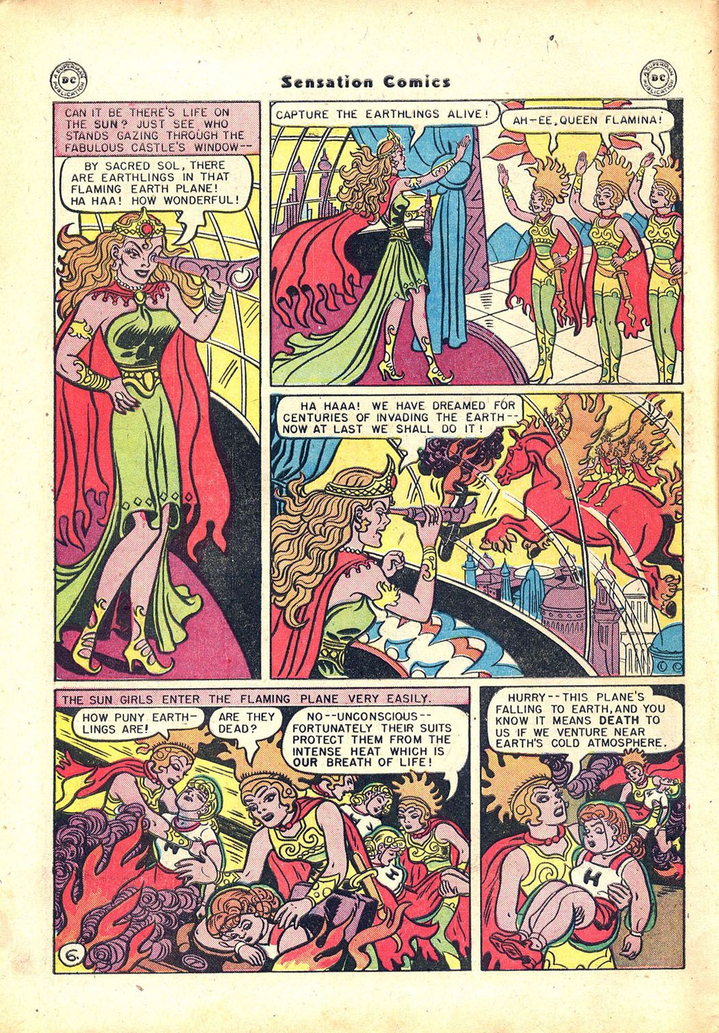 Read online Sensation (Mystery) Comics comic -  Issue #71 - 8