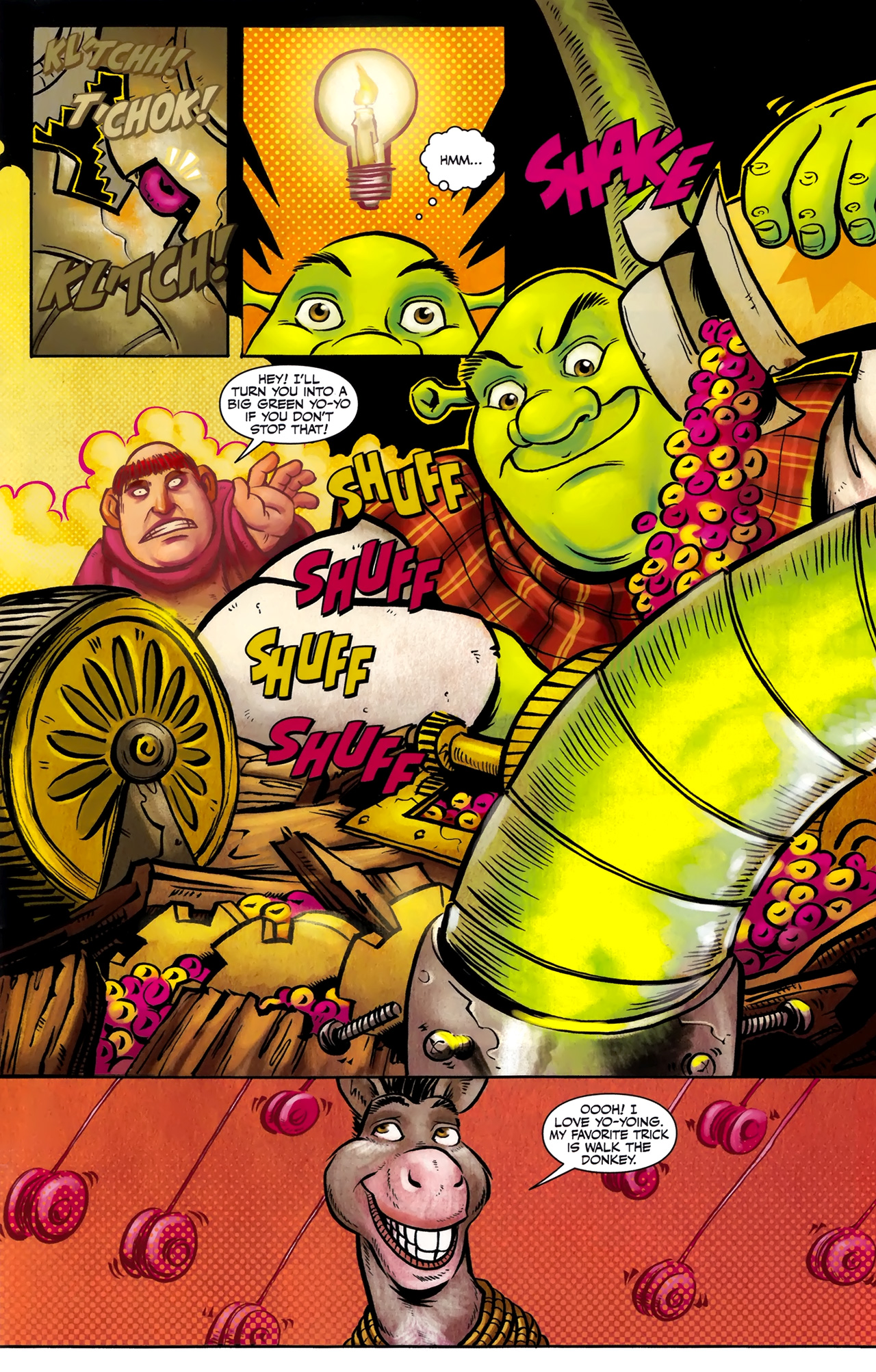 Read online Shrek (2010) comic -  Issue #1 - 19