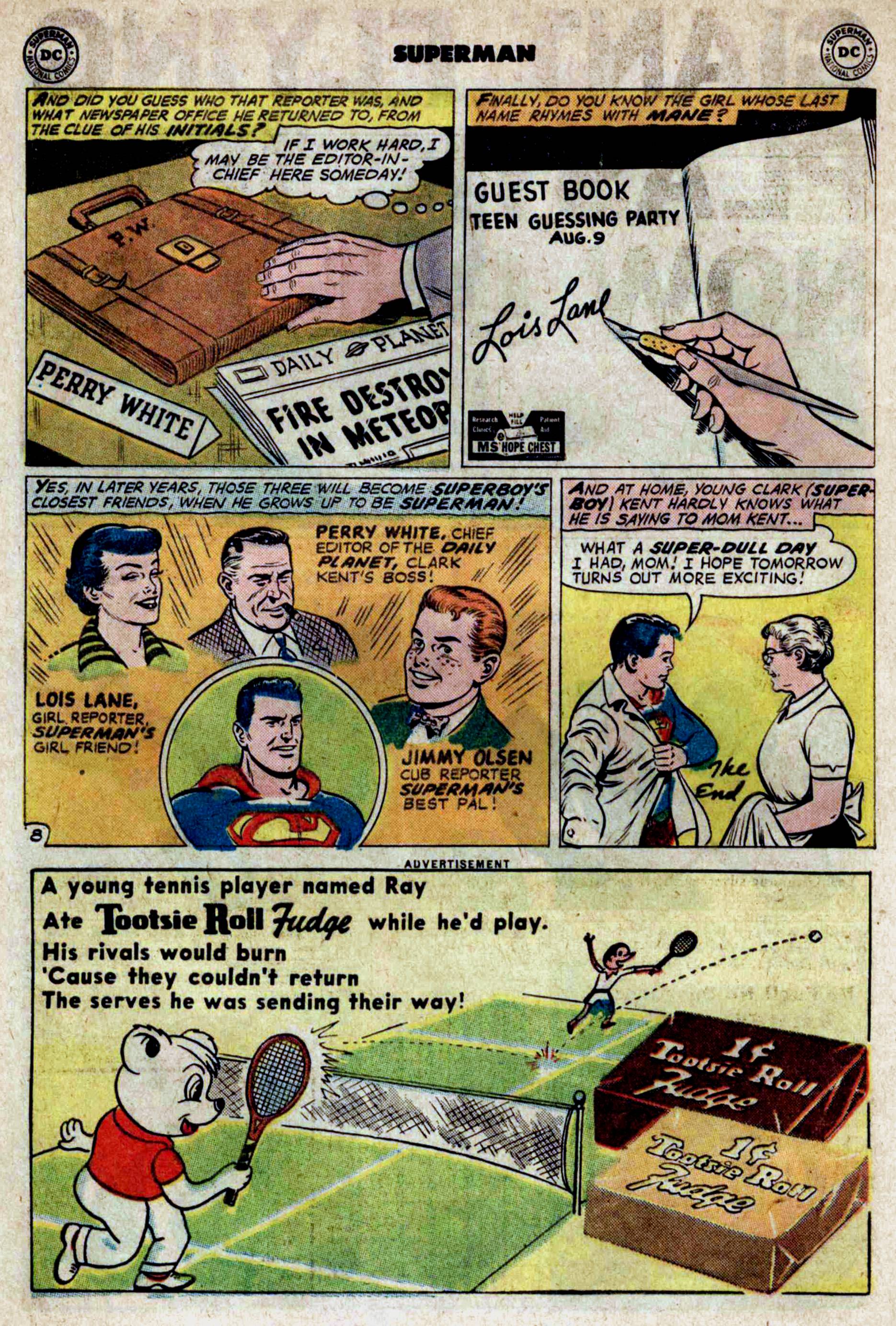 Read online Superman (1939) comic -  Issue #131 - 32