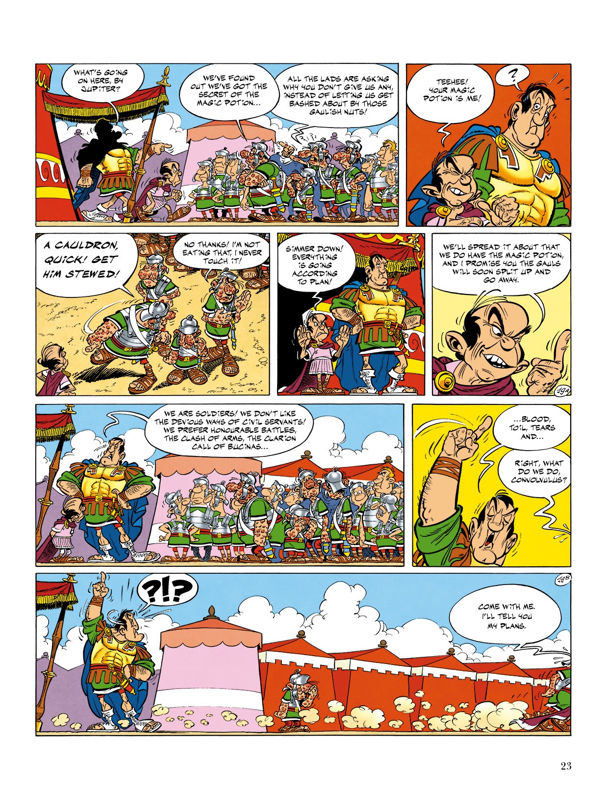 Read online Asterix comic -  Issue #15 - 24