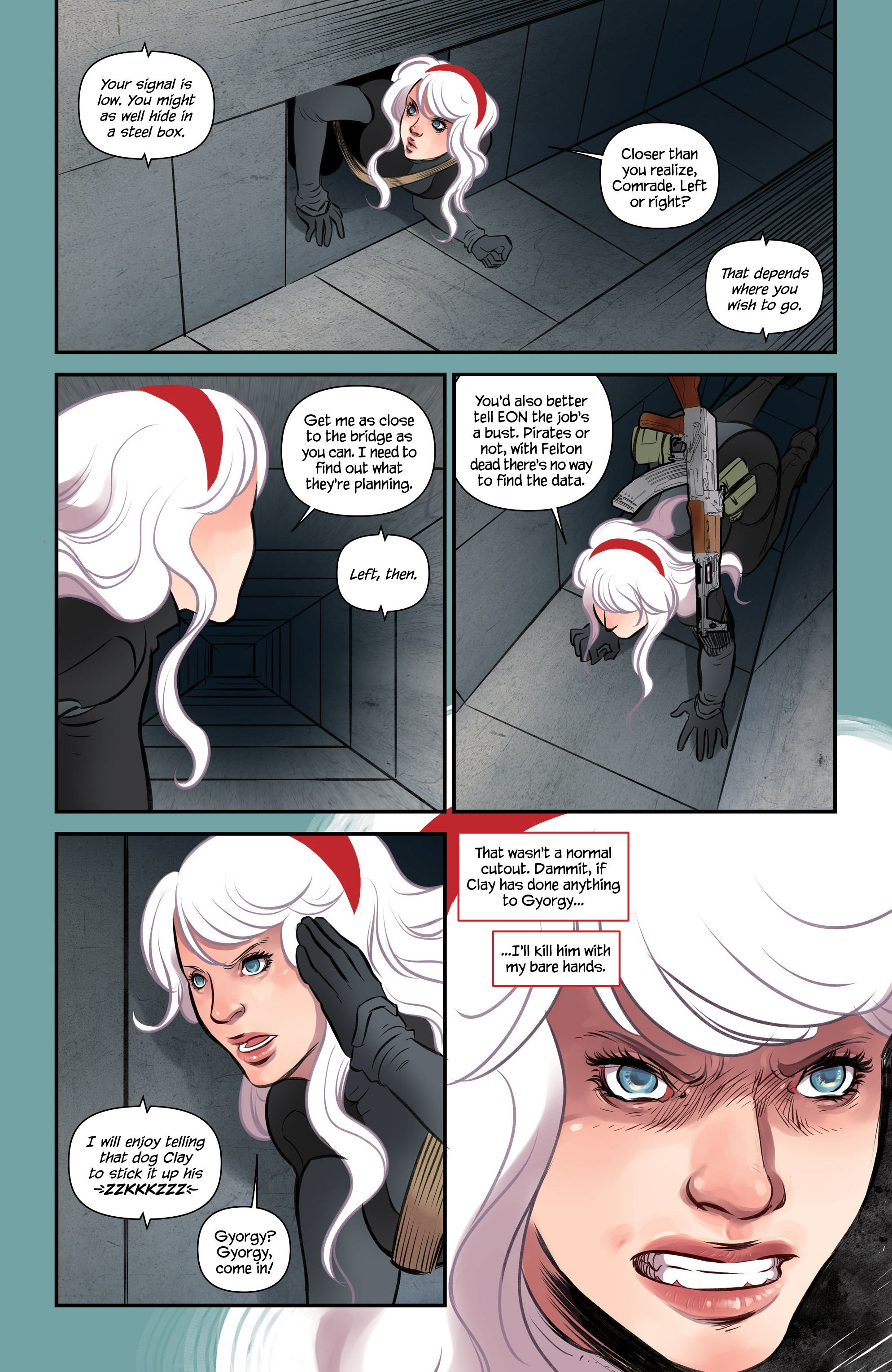 Read online Codename Baboushka comic -  Issue #3 - 7