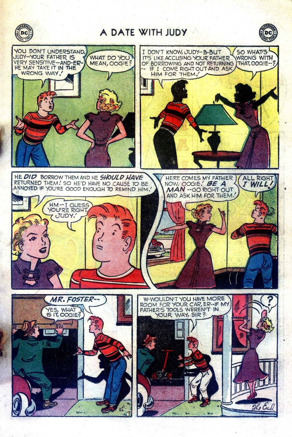 Read online A Date with Judy comic -  Issue #36 - 23