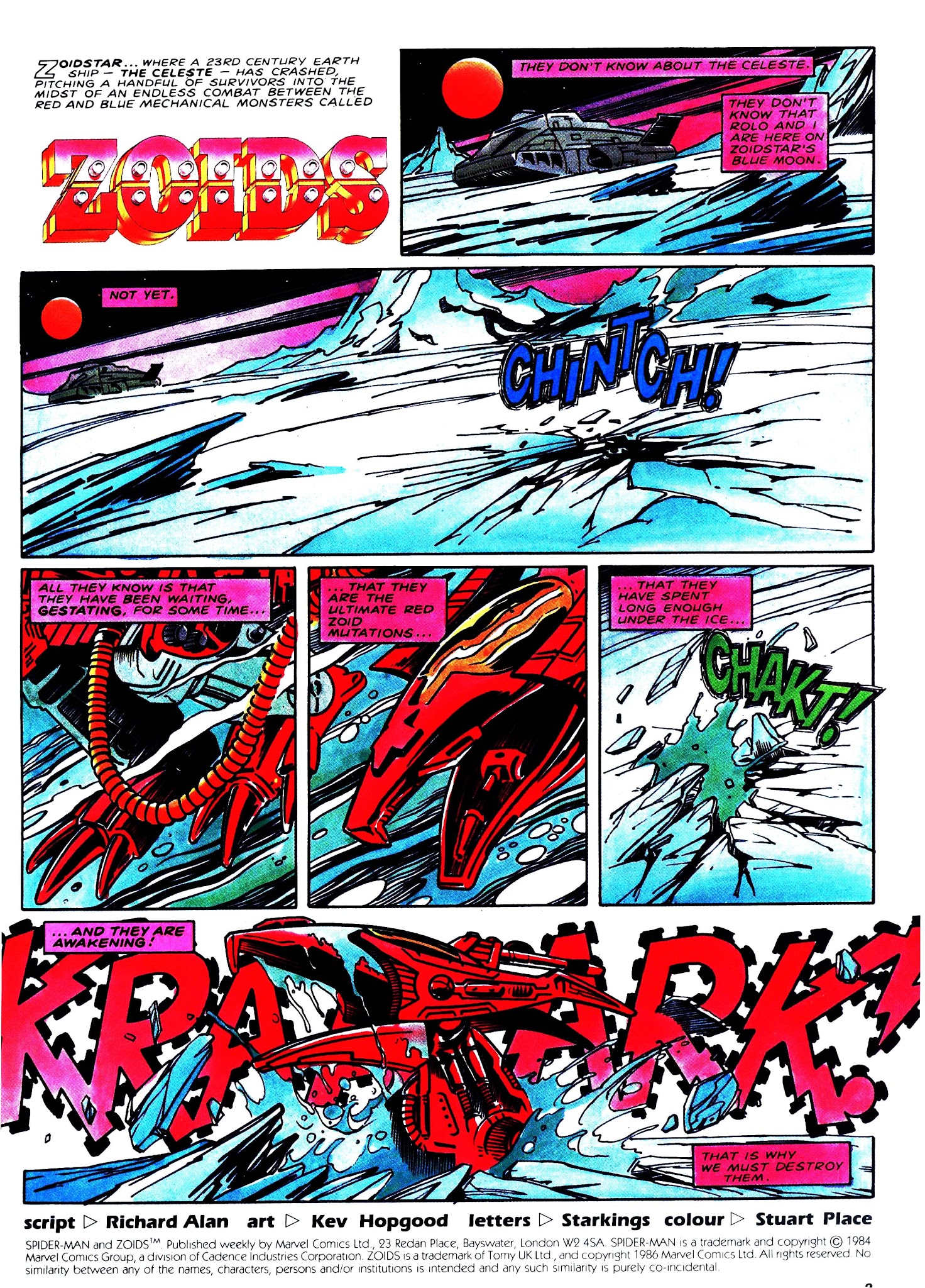 Read online Spider-Man and Zoids comic -  Issue #25 - 3